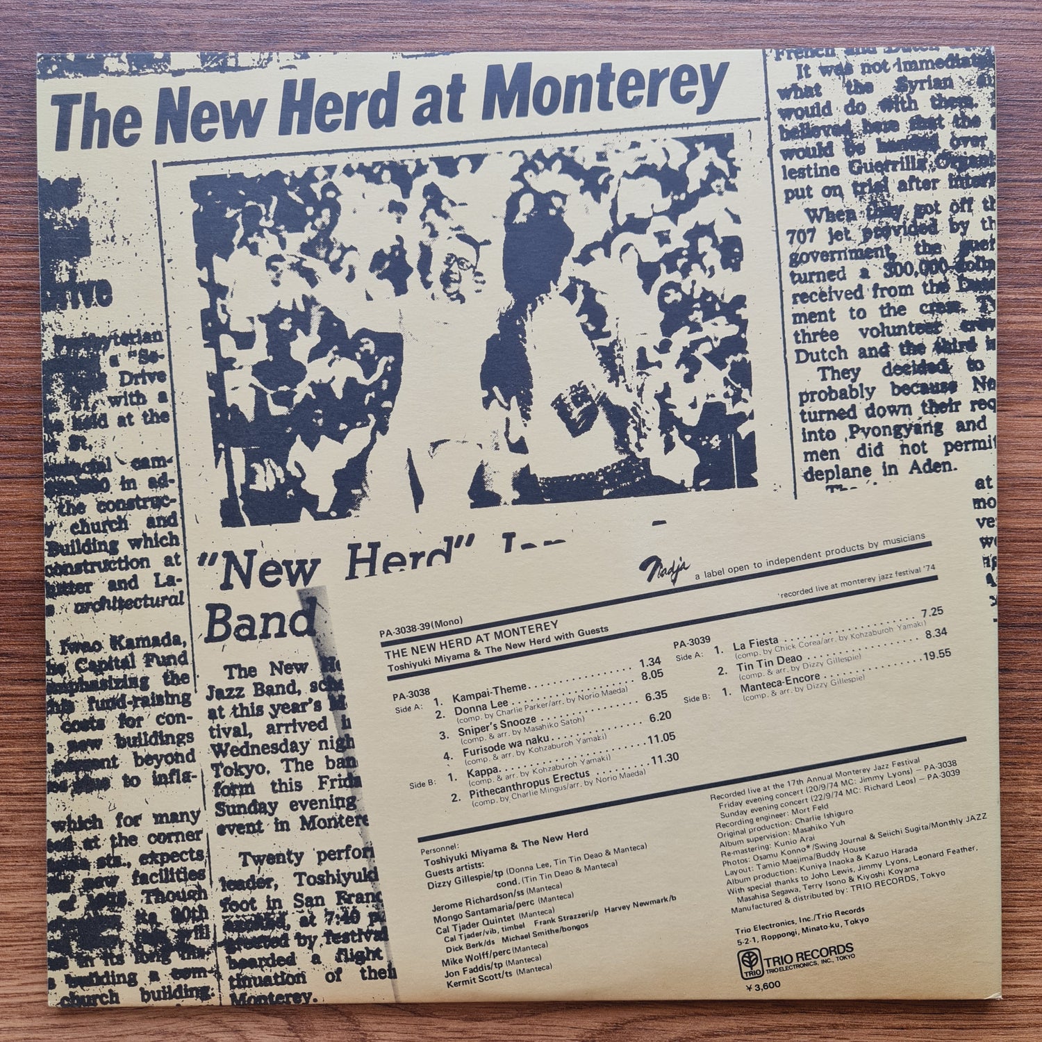 Toshiyuki Miyama & The New Herd With Guests – The New Herd At Monterey