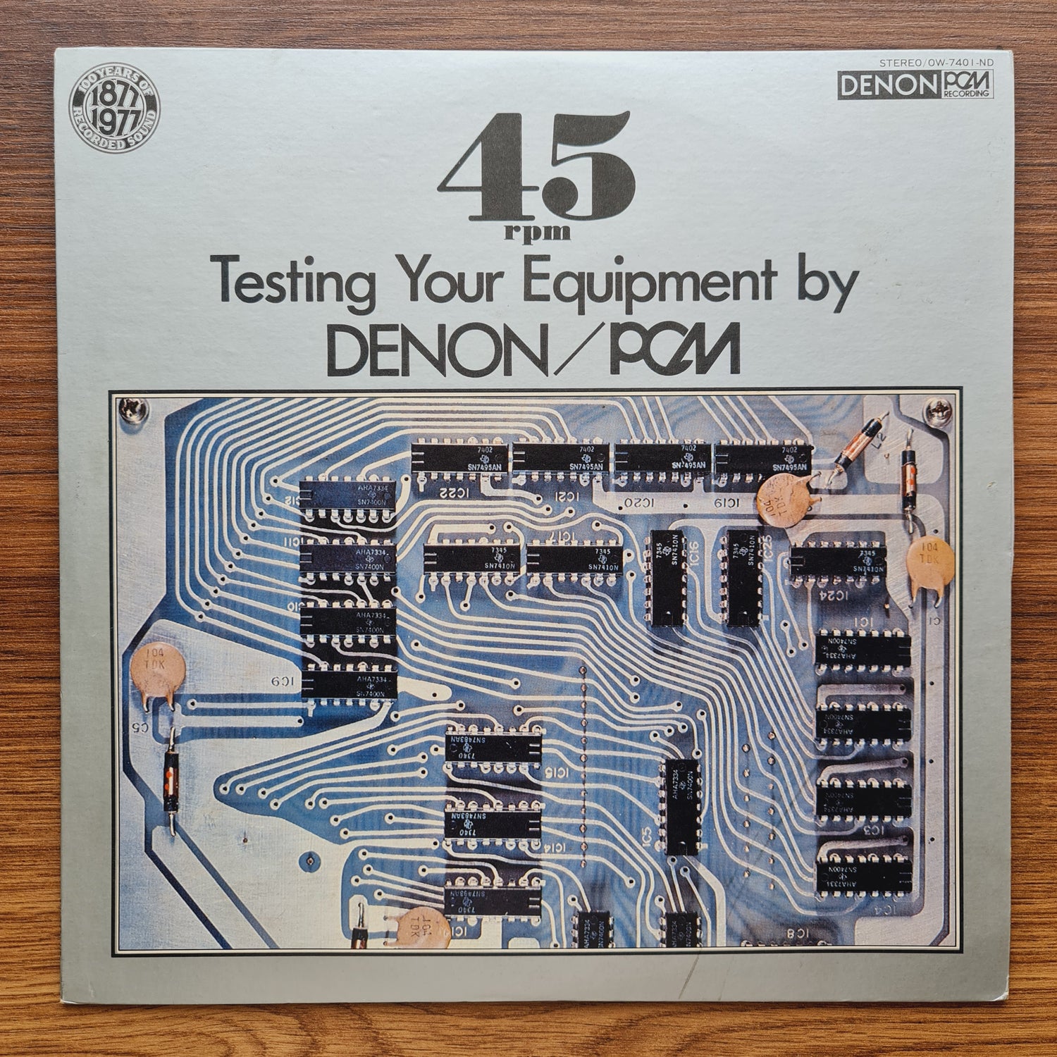 Testing Your Equipment By Denon PCM Recording / 45rpm