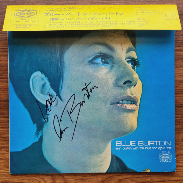 Ann Burton With Louis Van Dyke Trio – Blue Burton