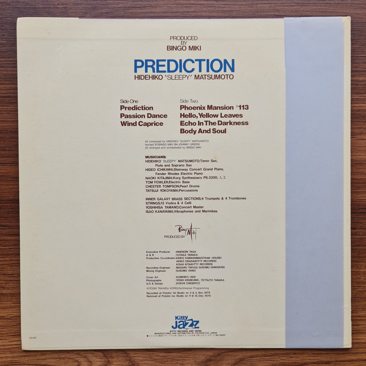 Hidehiko Matsumoto – Prediction