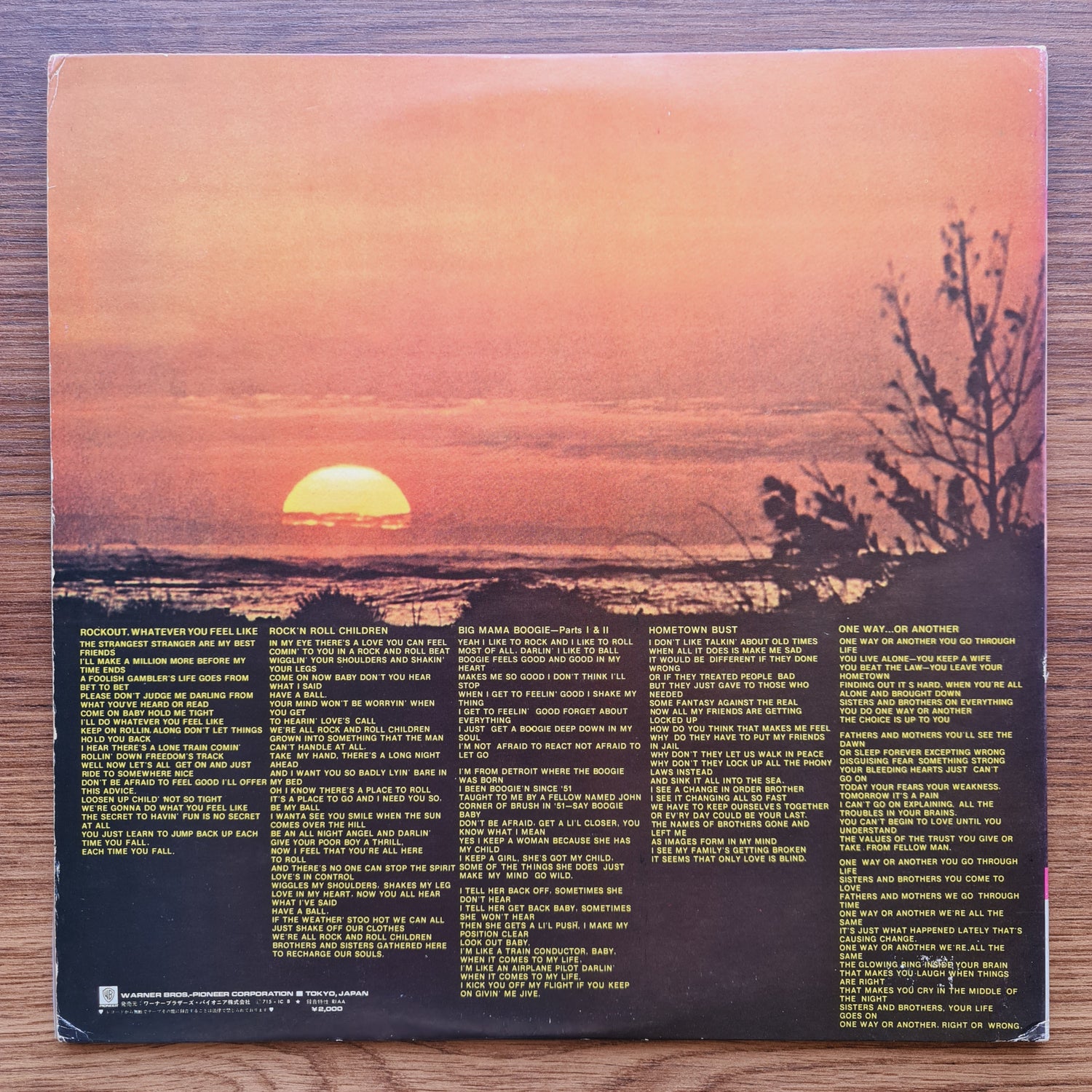 Cactus – One Way...Or Another