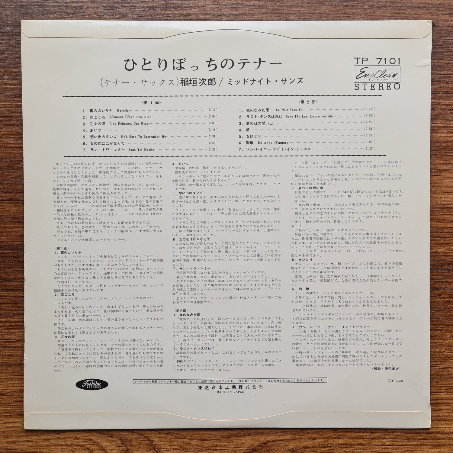 Jiro Inagaki – Midnight Sons: The Lonely Tena