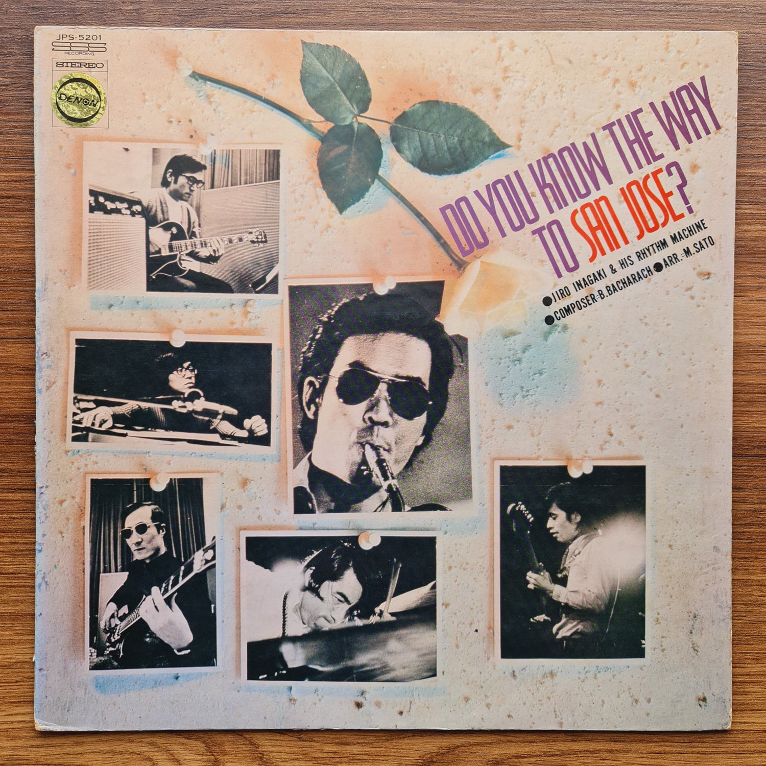 Jiro Inagaki & His Rhythm Machine – Do You Know The Way To San Jose ?