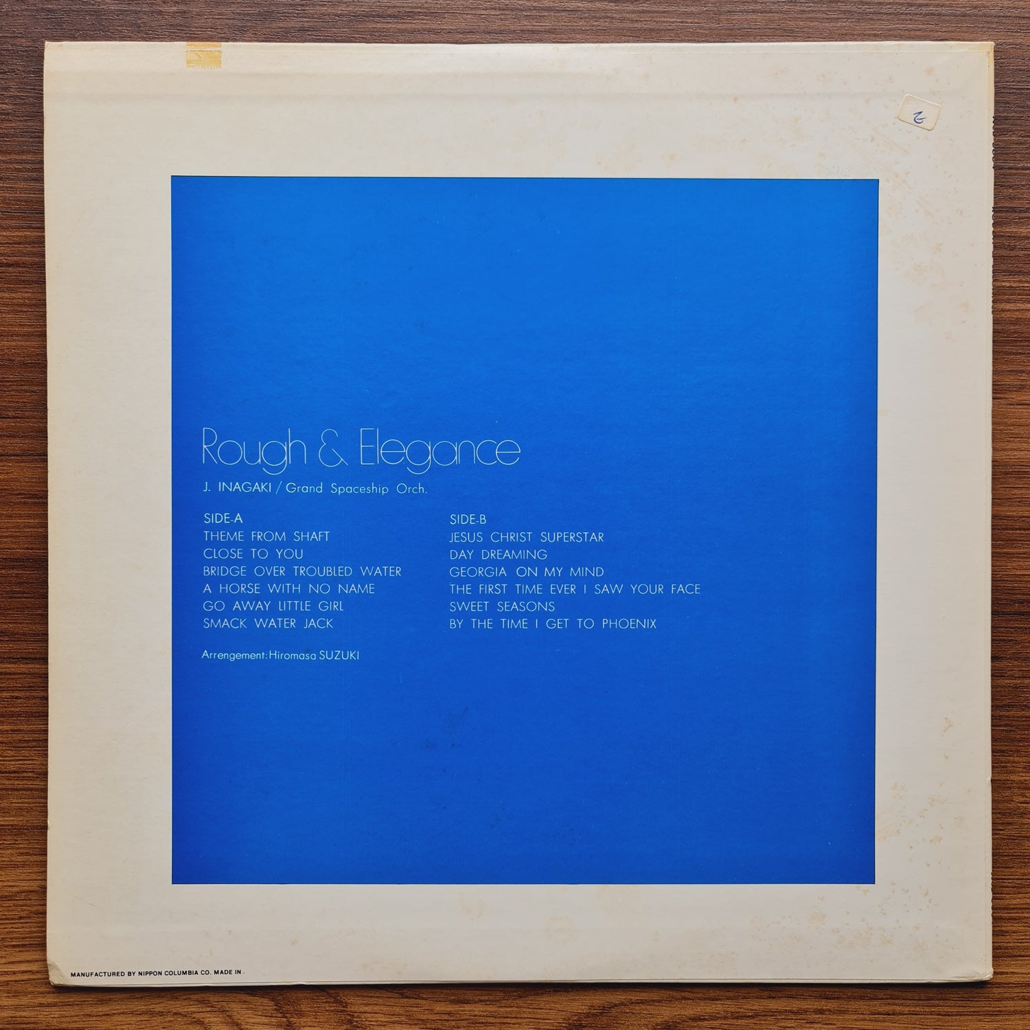 Jiro Inagaki & Grand Spaceship Orchestra – Rough & Elegance