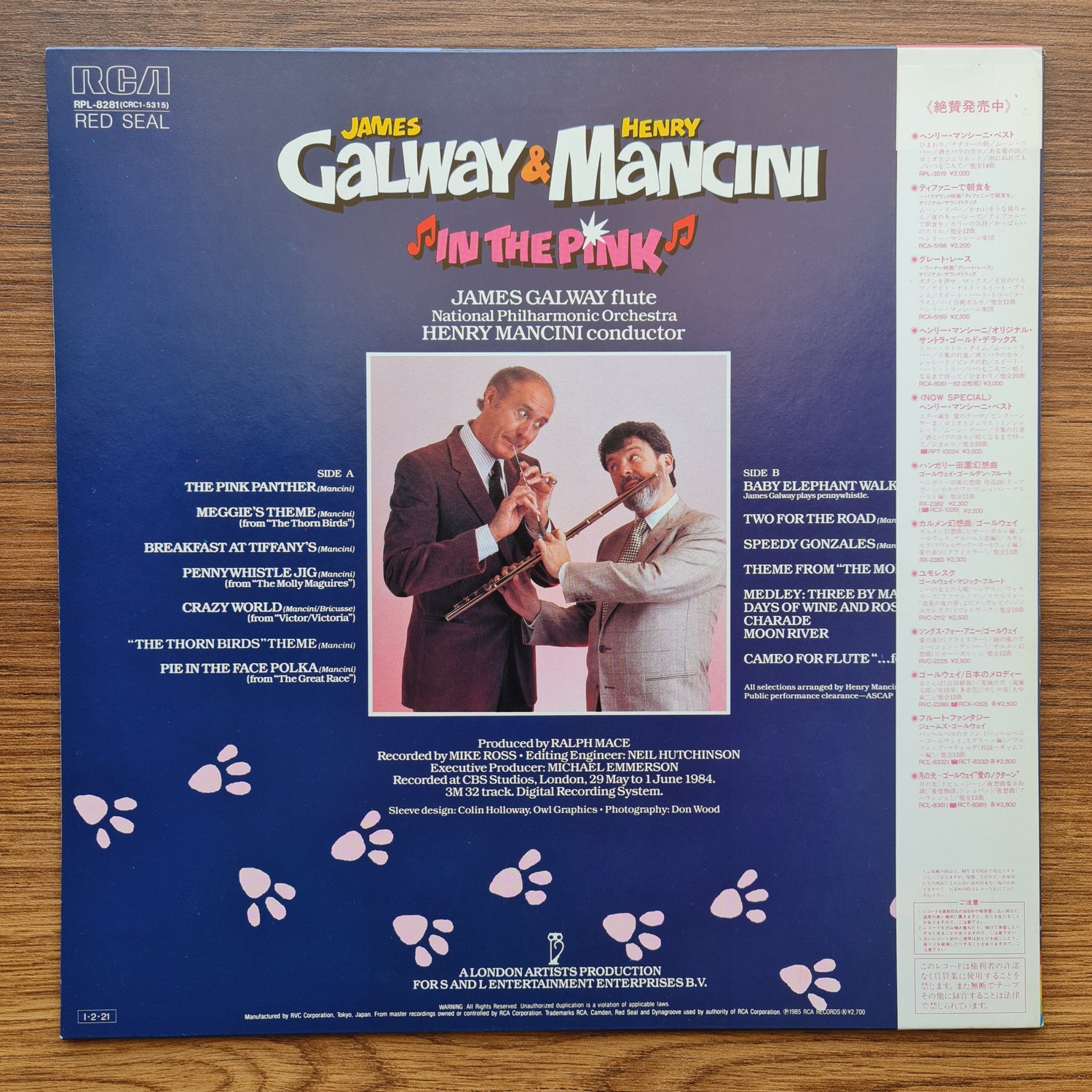 James Galway & Henry Mancini – In The Pink