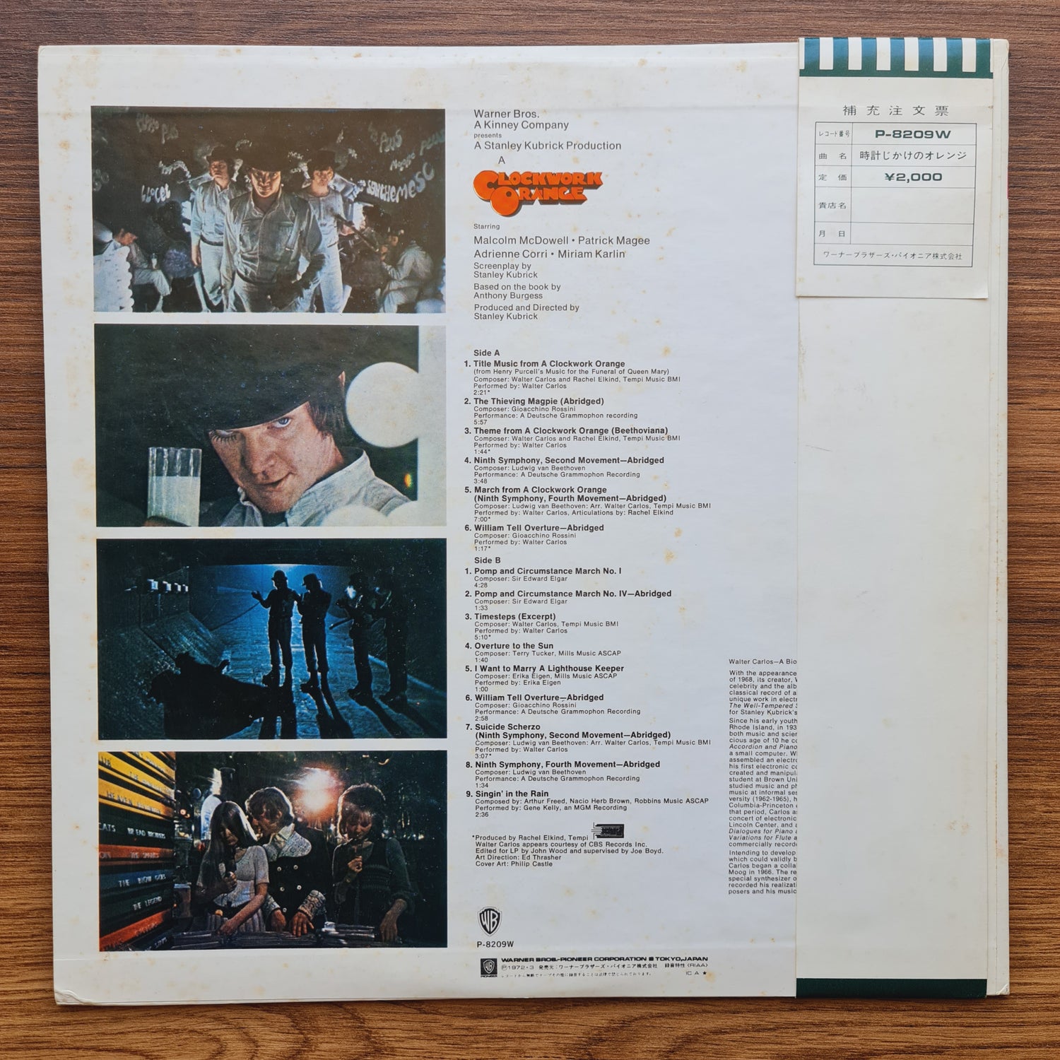 Stanley Kubrick's Clockwork Orange Soundtrack