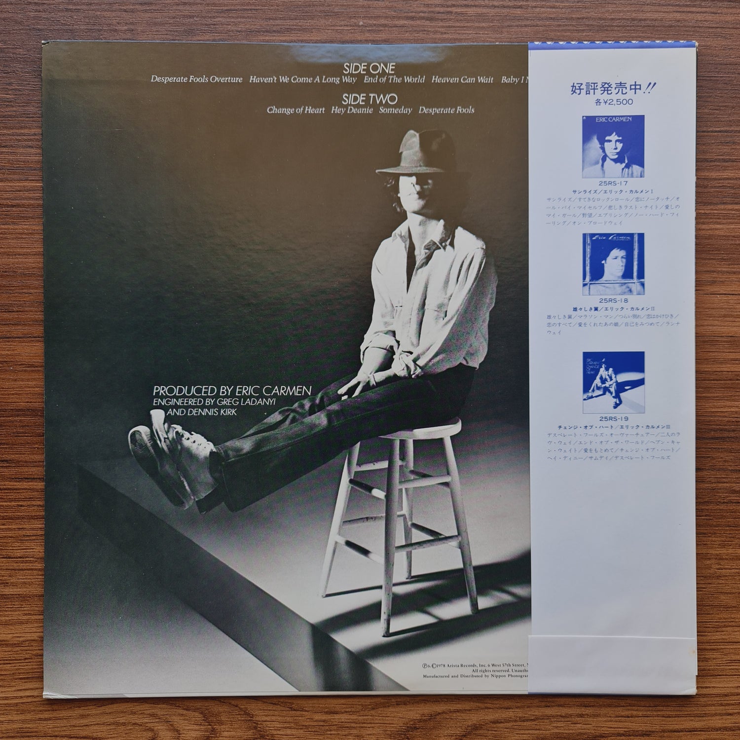 Eric Carmen – Change Of Heart