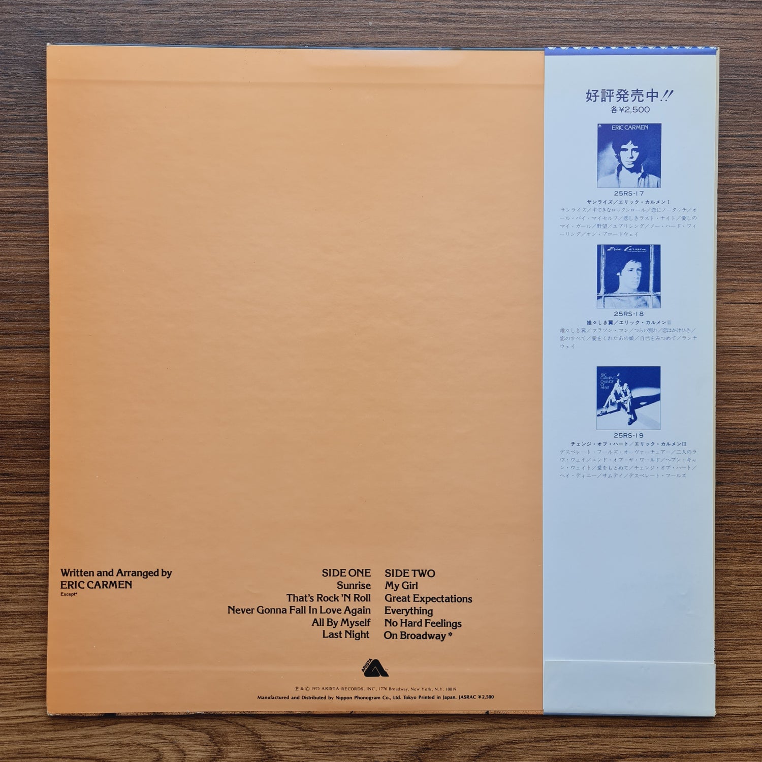 Eric Carmen – Eric Carmen