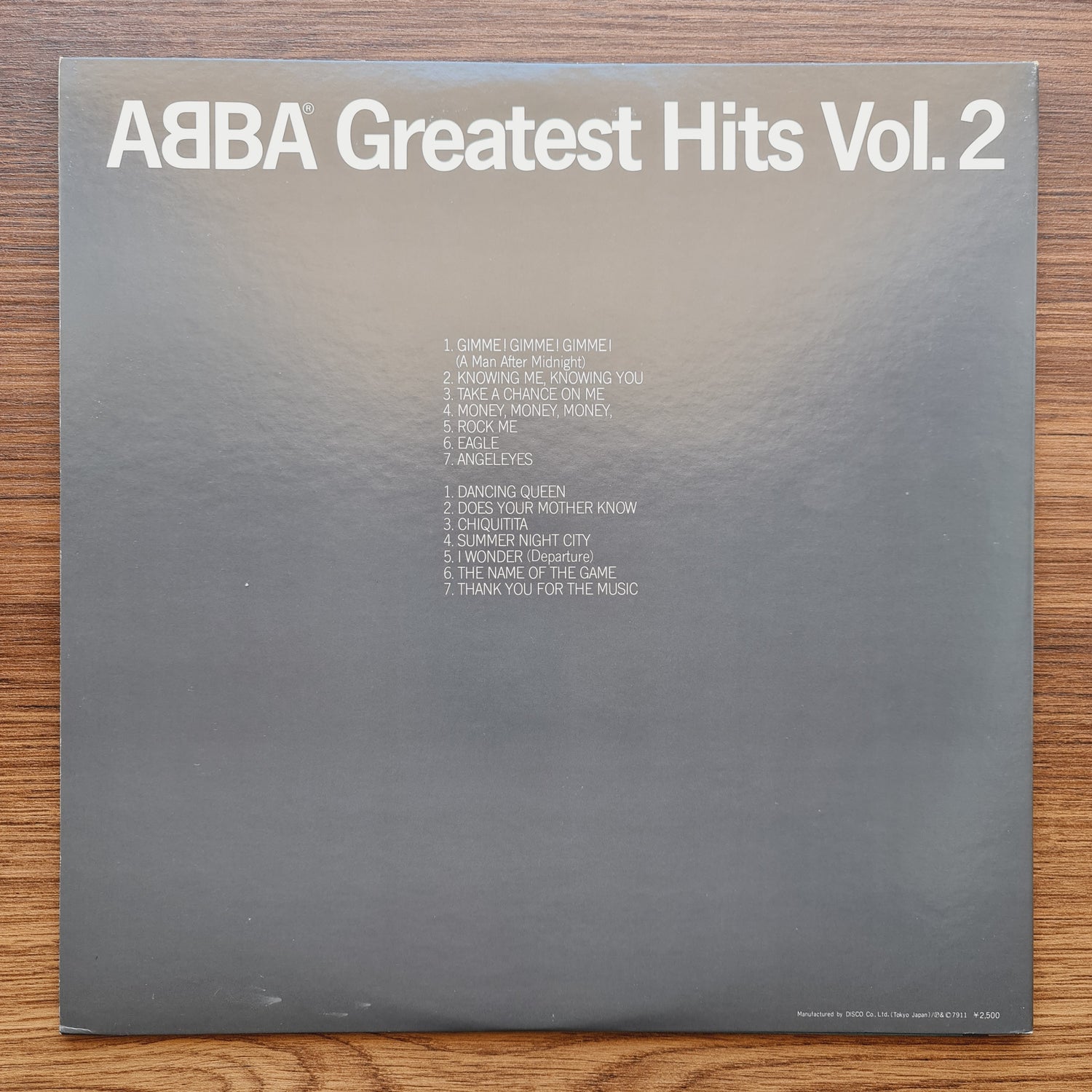 ABBA – Greatest Hits Vol. 2