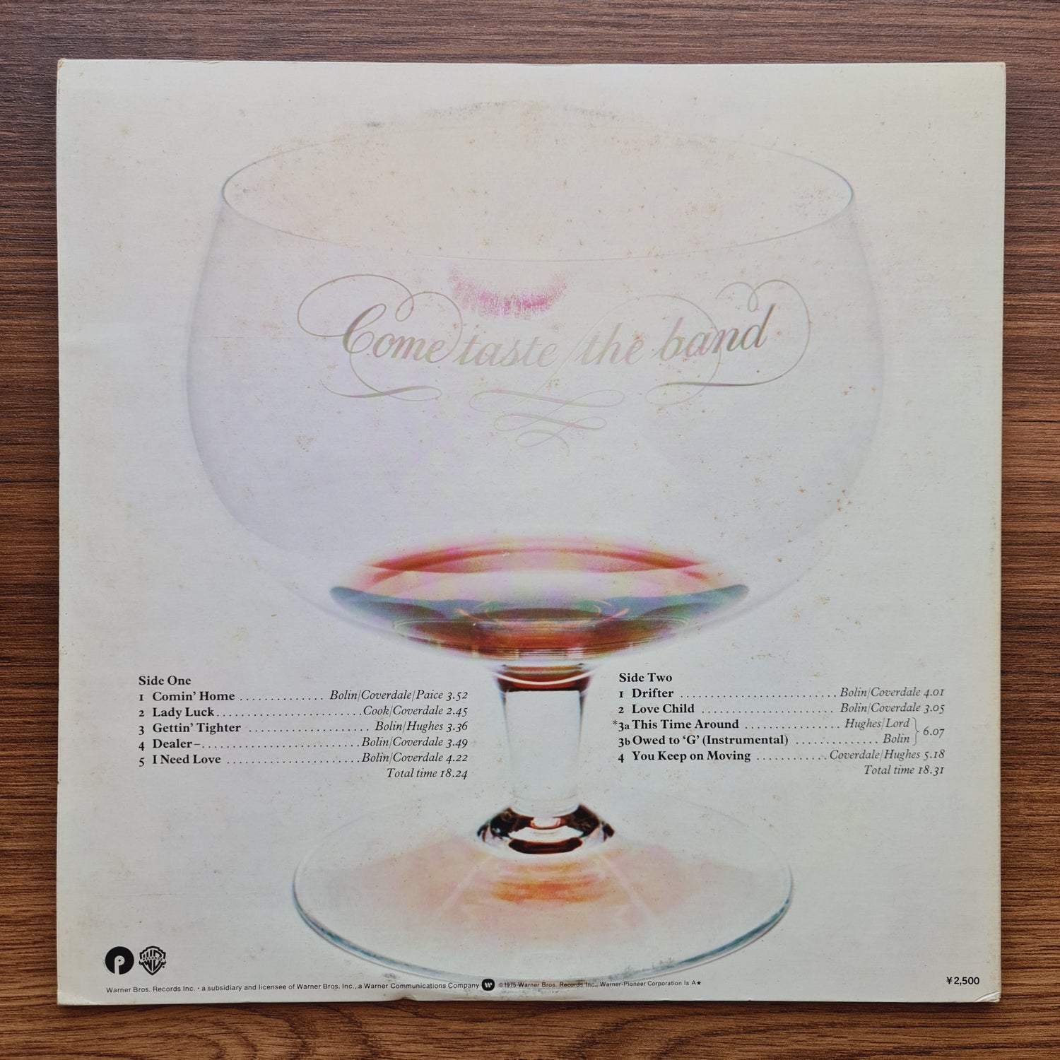 Deep Purple – Come Taste The Band