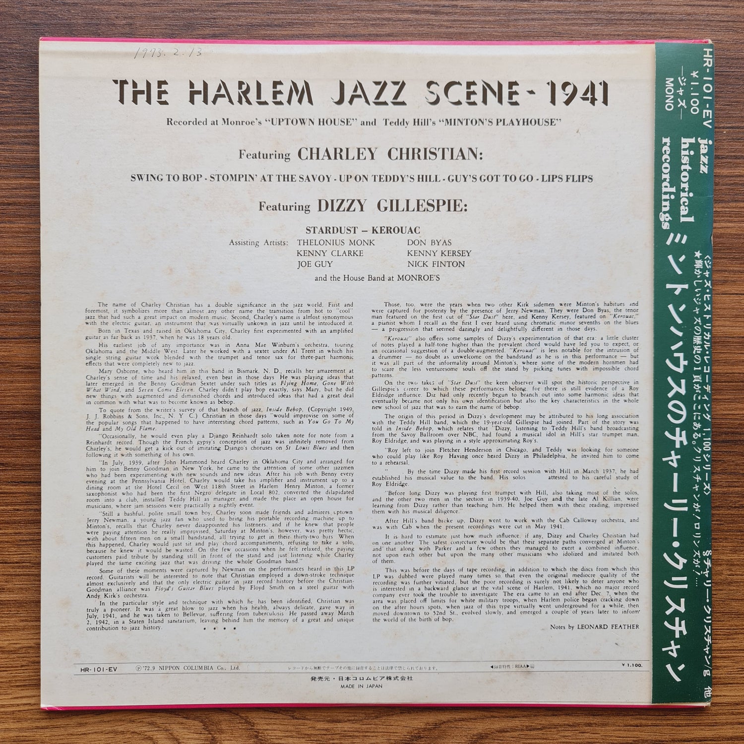 Charlie Christian, Dizzy Gillespie – Jazz Immortal