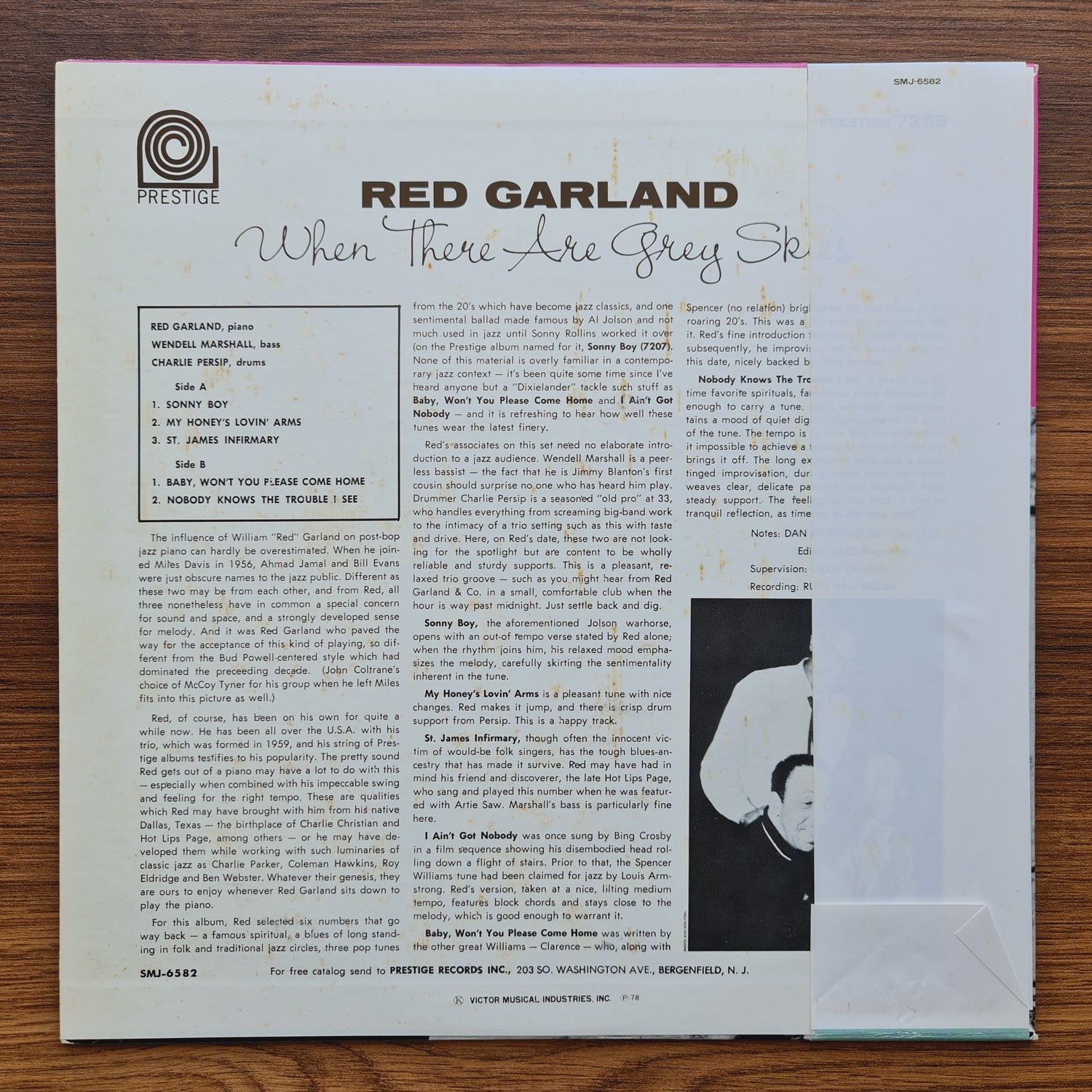 Red Garland – When There Are Grey Skies