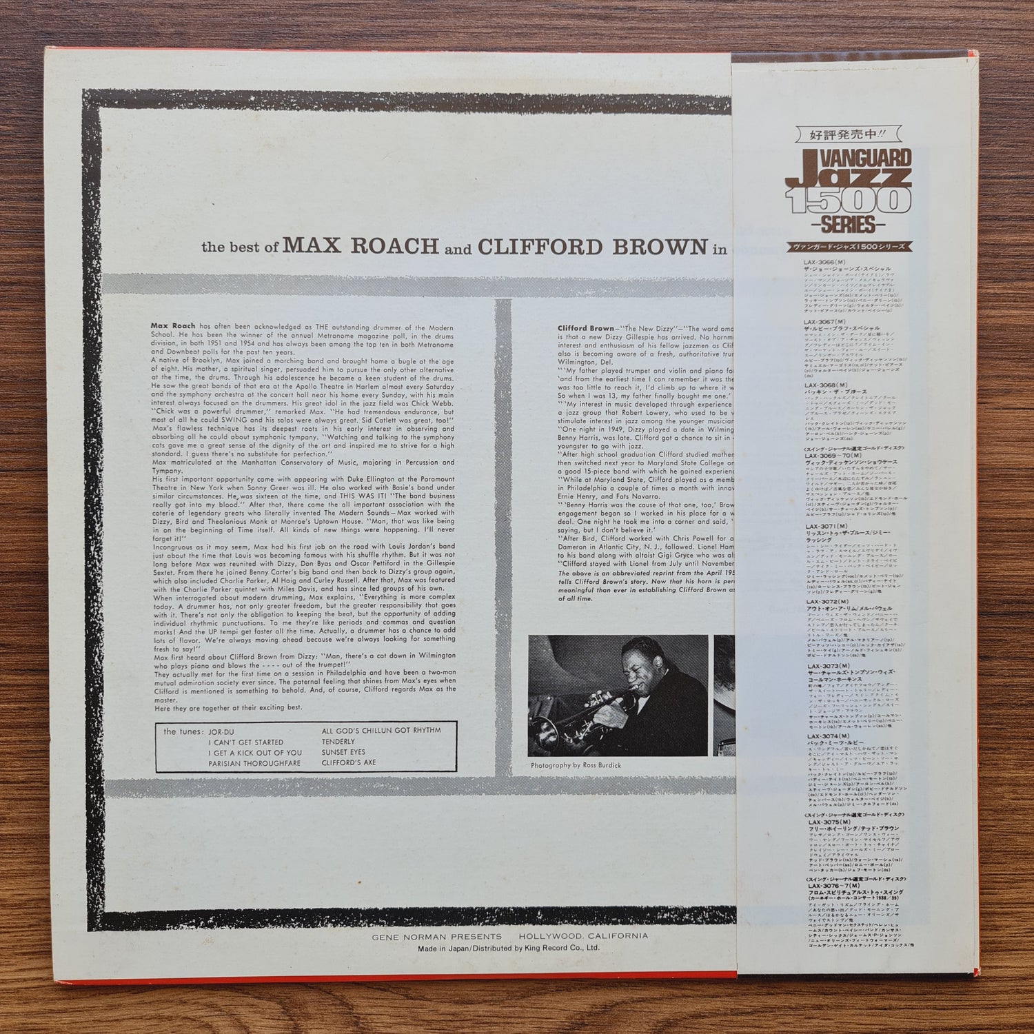 Max Roach And Clifford Brown – The Best Of Max Roach And Clifford Brown In Concert!