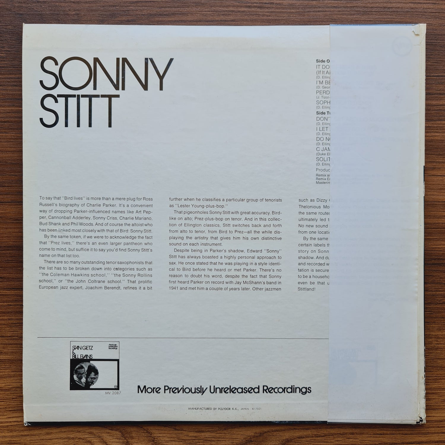 Sonny Stitt – Sonny Stitt