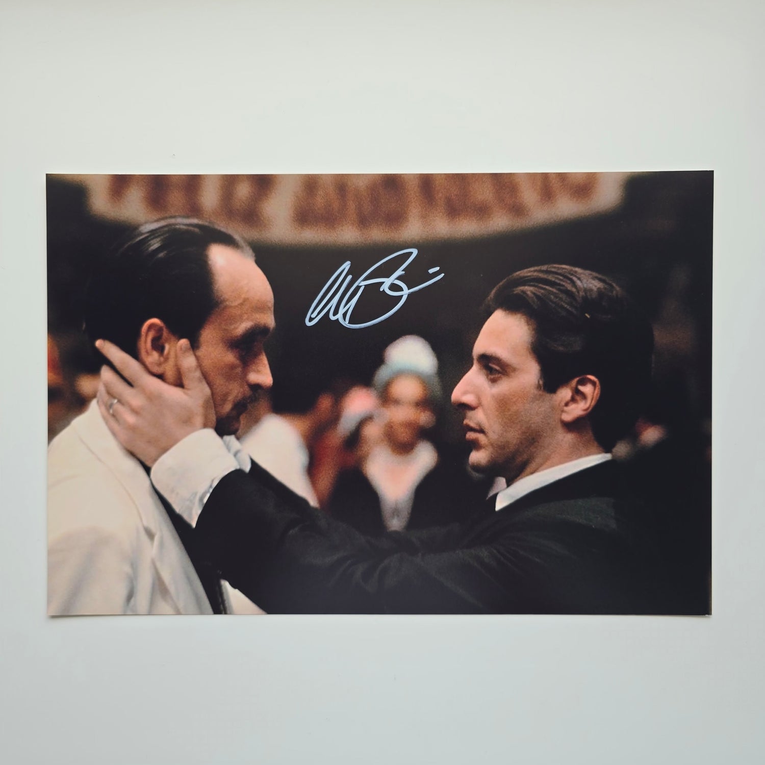 Al Pacino, Godfather 20x30 cm Boyutunda Islak İmzalı Fotoğraf (Ömür Boyu COA)