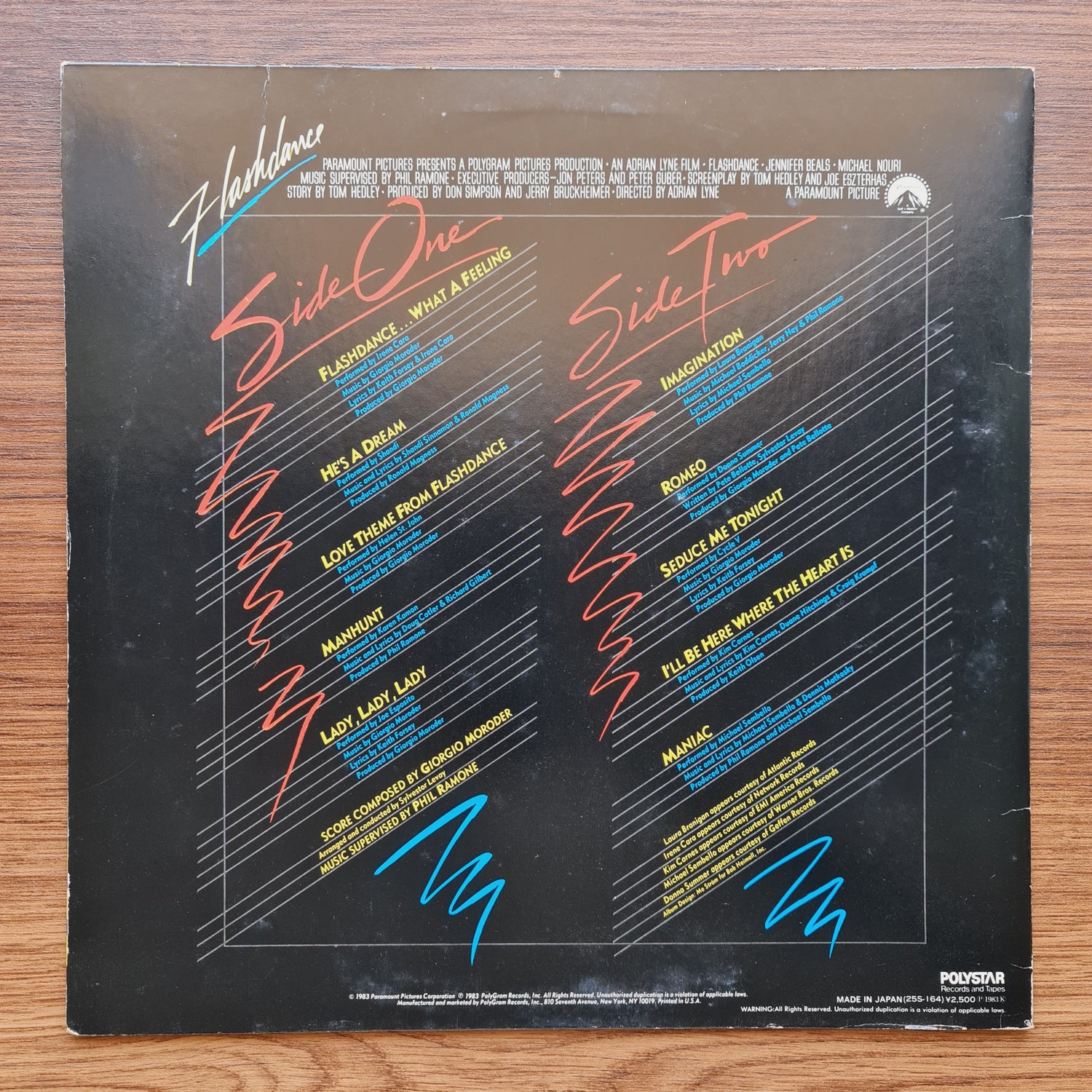 Flashdance Original Soundtrack