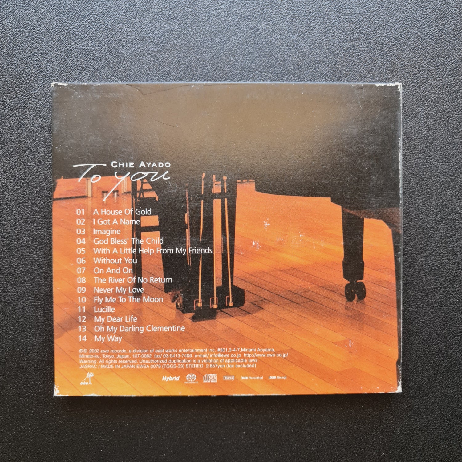 Chie Ayado – To You CD