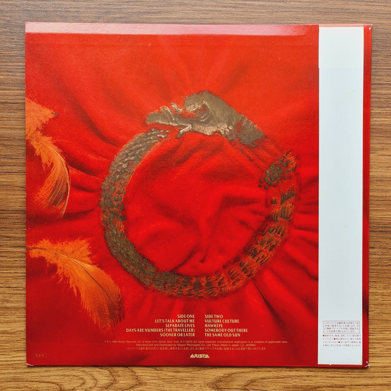The Alan Parsons Project – Vulture Culture