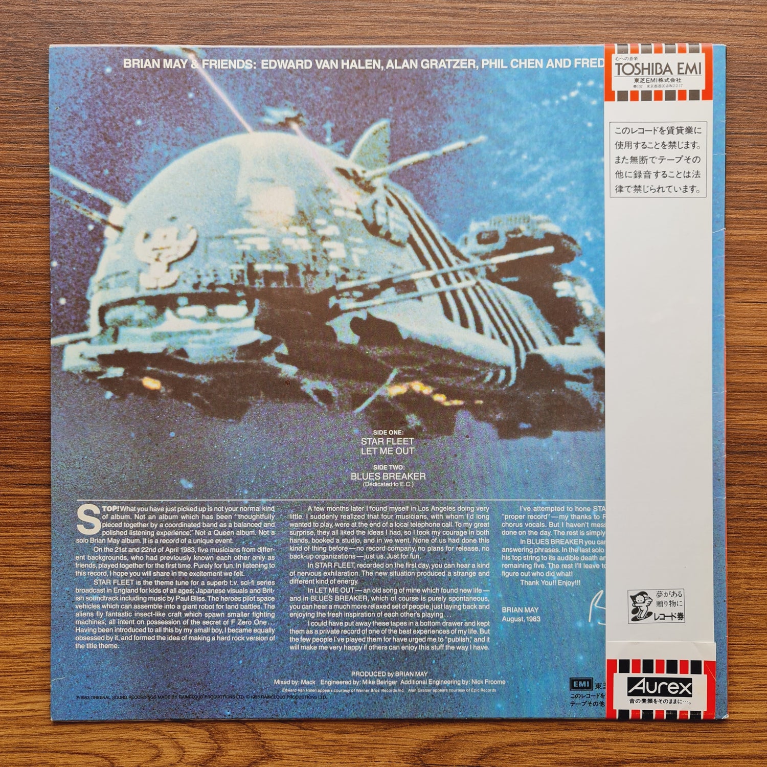 Brian May + Friends – Star Fleet Project