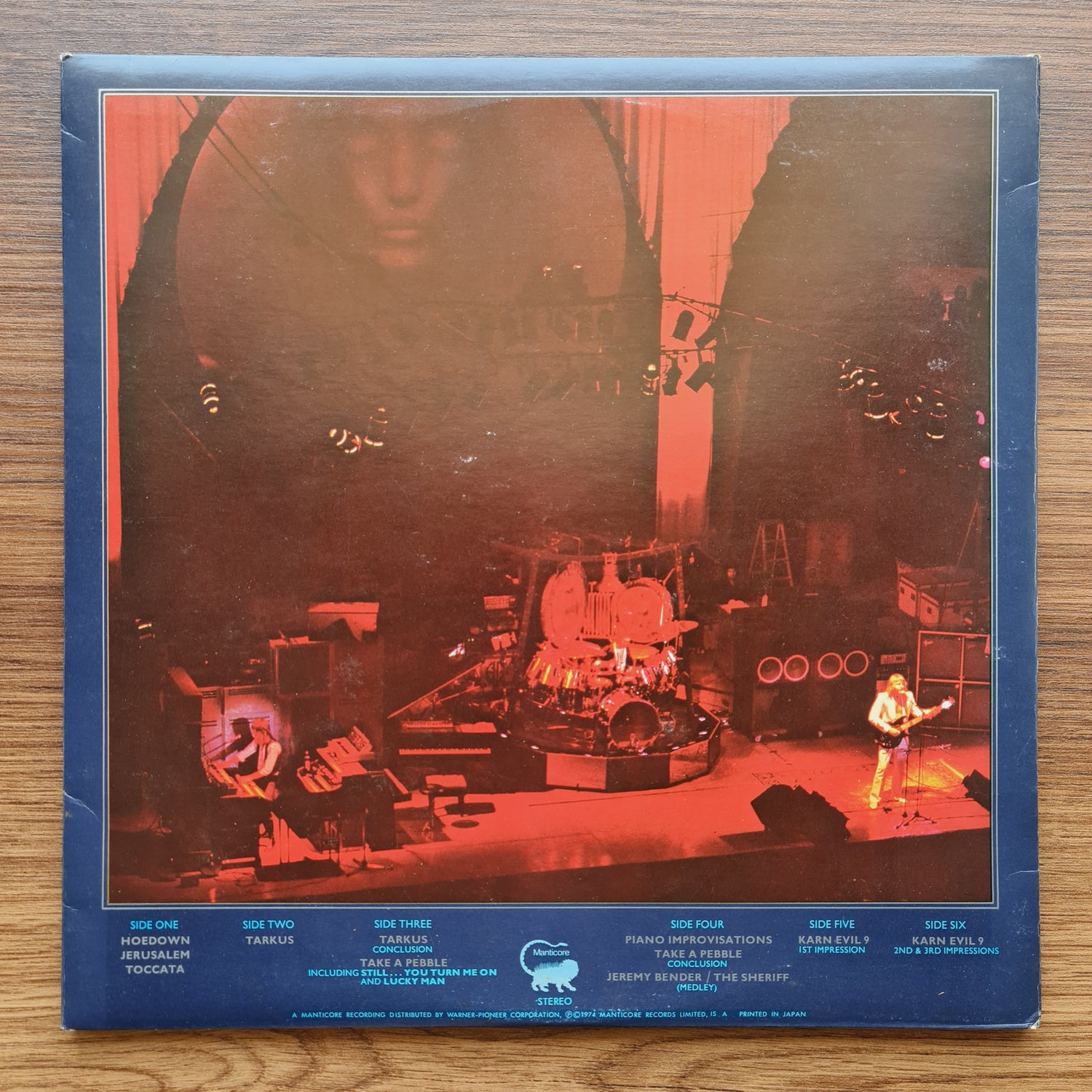 Emerson, Lake & Palmer – Welcome Back My Friends To The Show That Never Ends - Ladies And Gentlemen