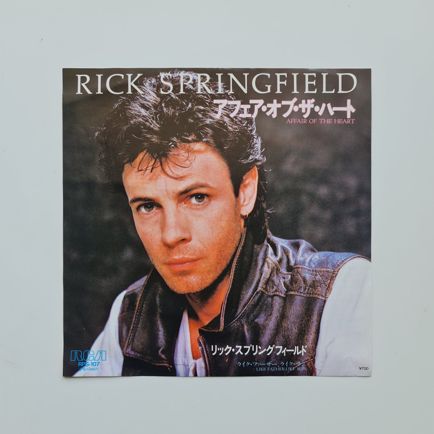 Rick Springfield – Affair Of The Heart / Like Father, Like Son