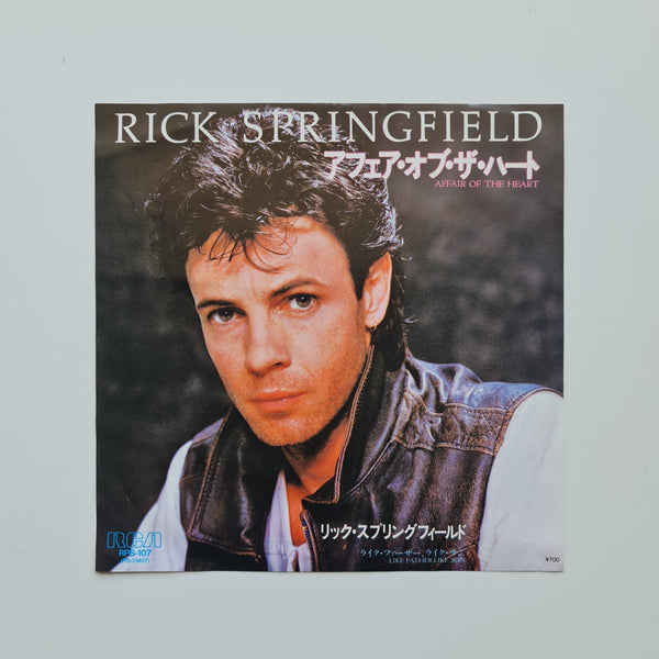 Rick Springfield – Affair Of The Heart / Like Father, Like Son