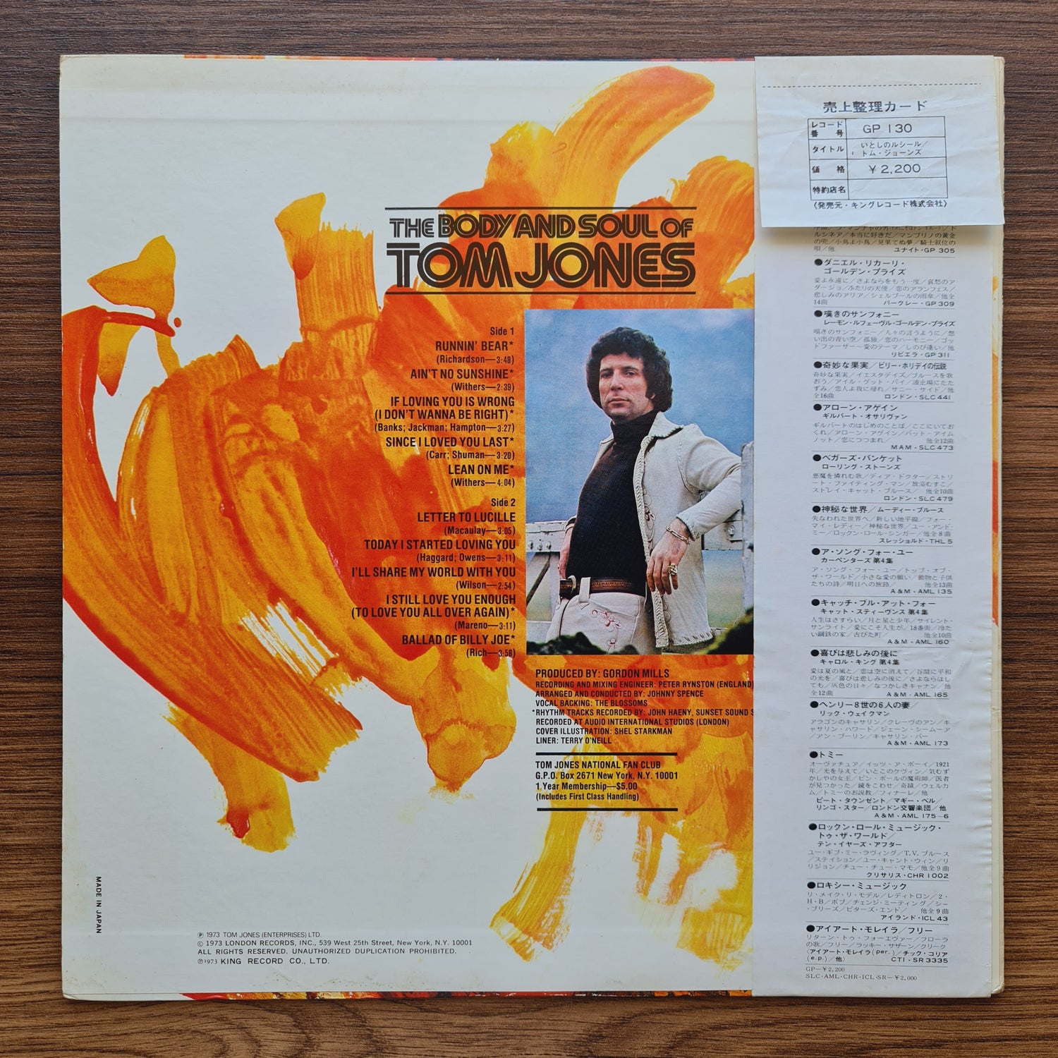 Tom Jones – The Body And Soul Of Tom Jones
