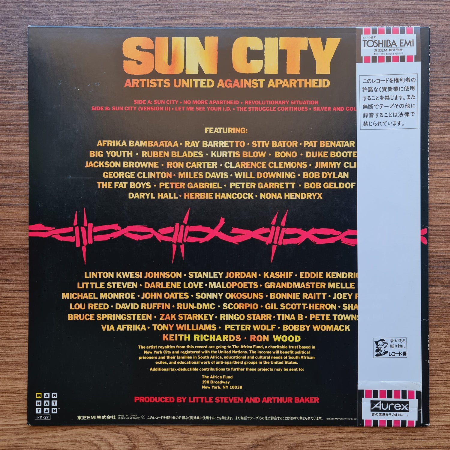 Artists United Against Apartheid – Sun City