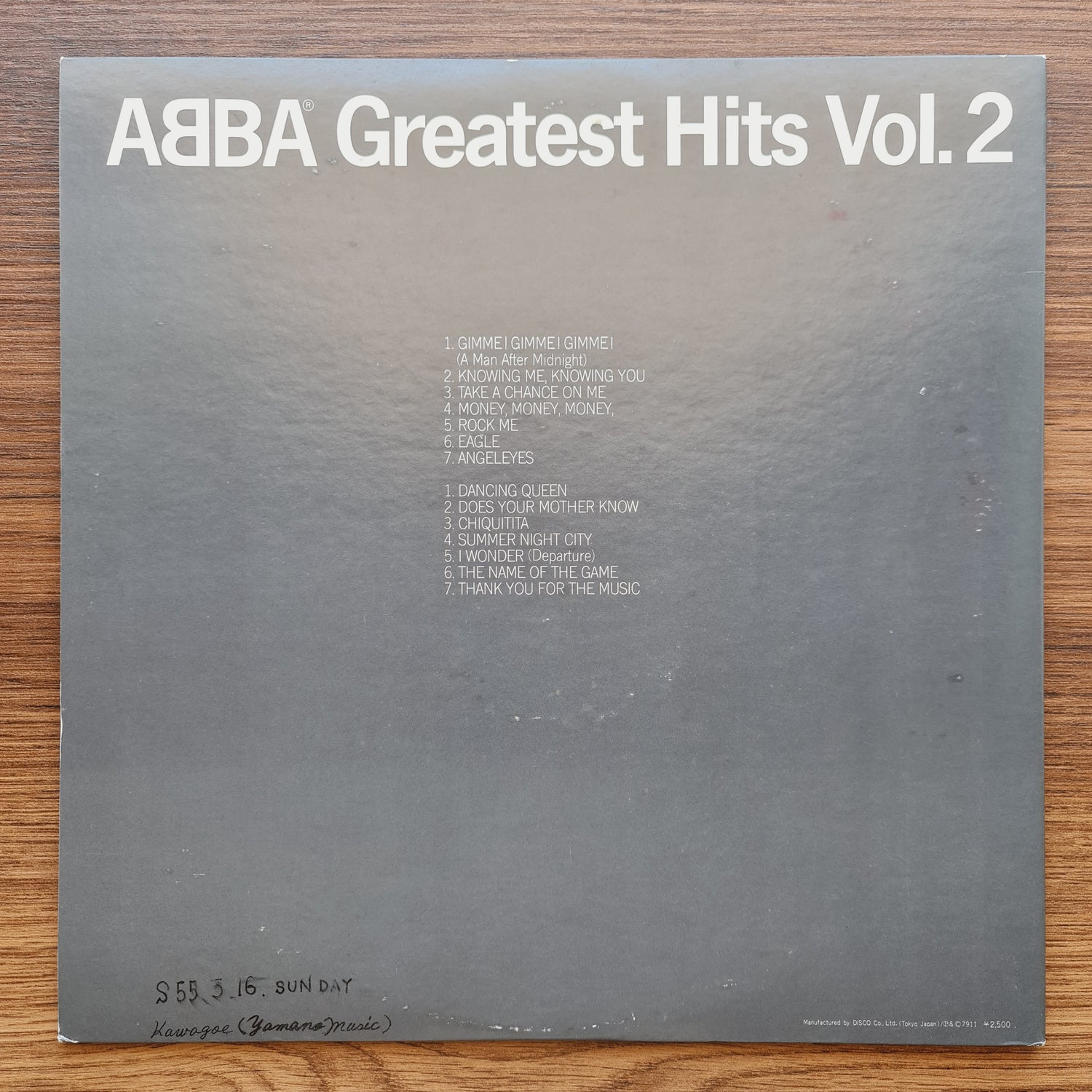ABBA – Greatest Hits Vol. 2