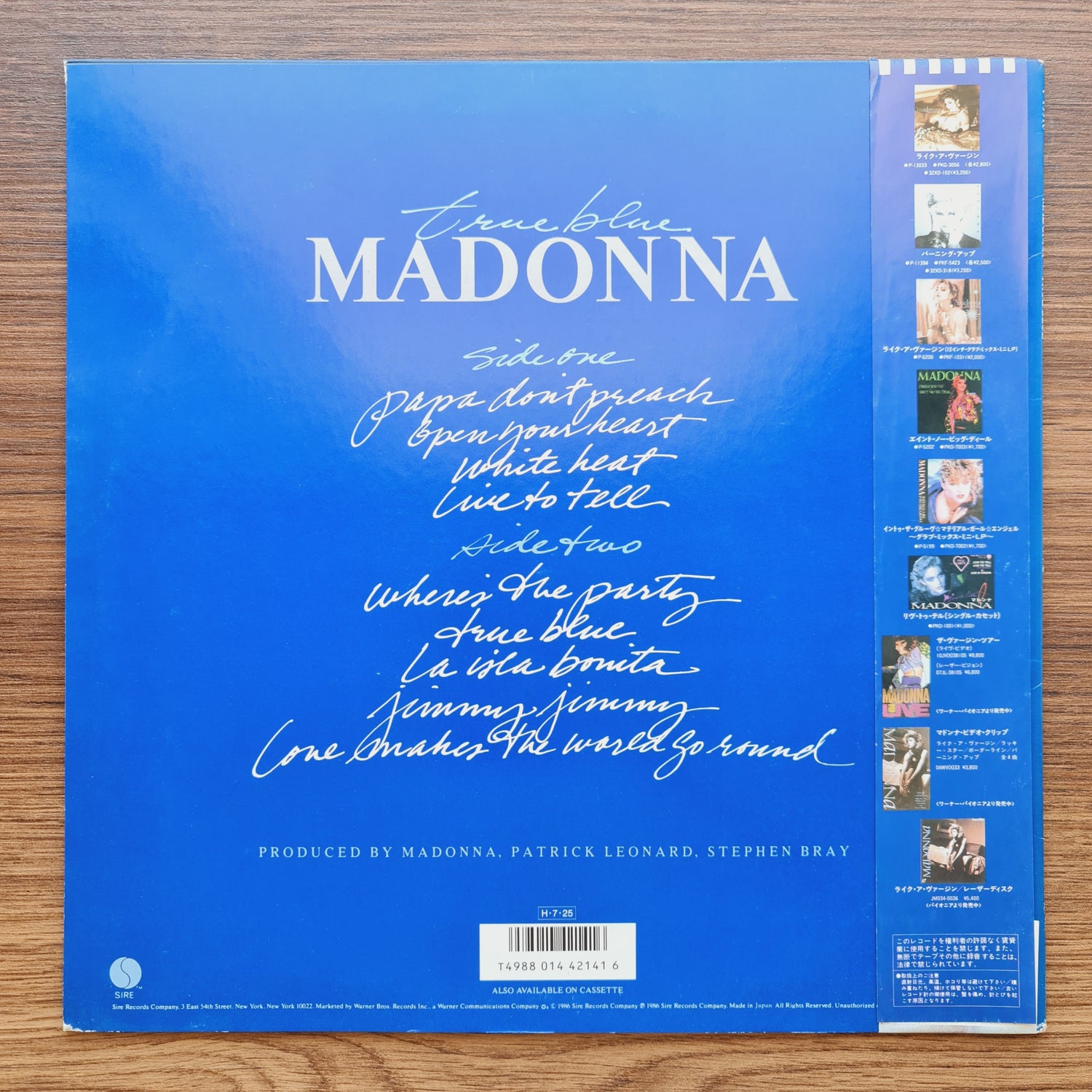 Madonna – True Blue