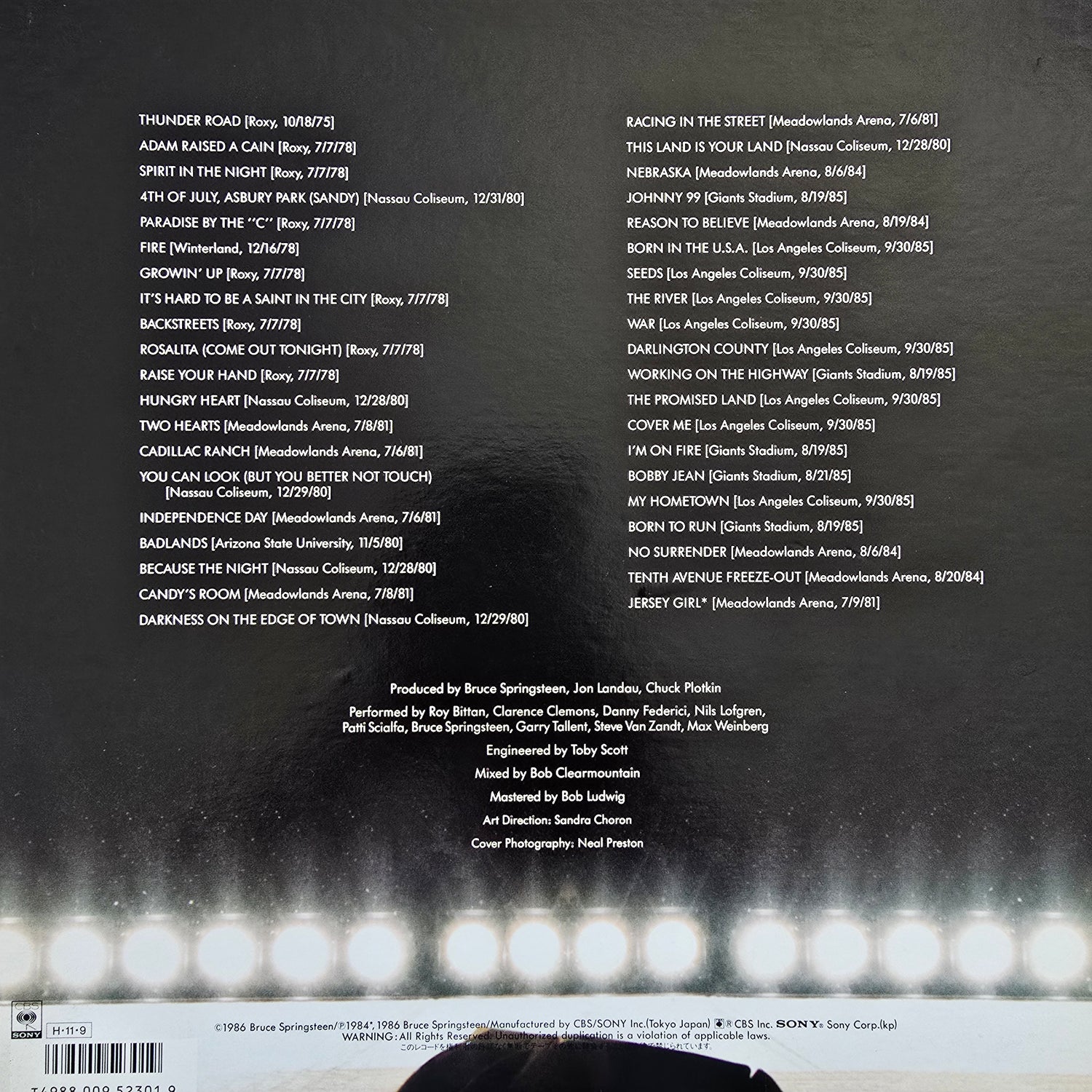 Bruce Springsteen & The E-Street Band – Live 1975-85 (BoxSet)