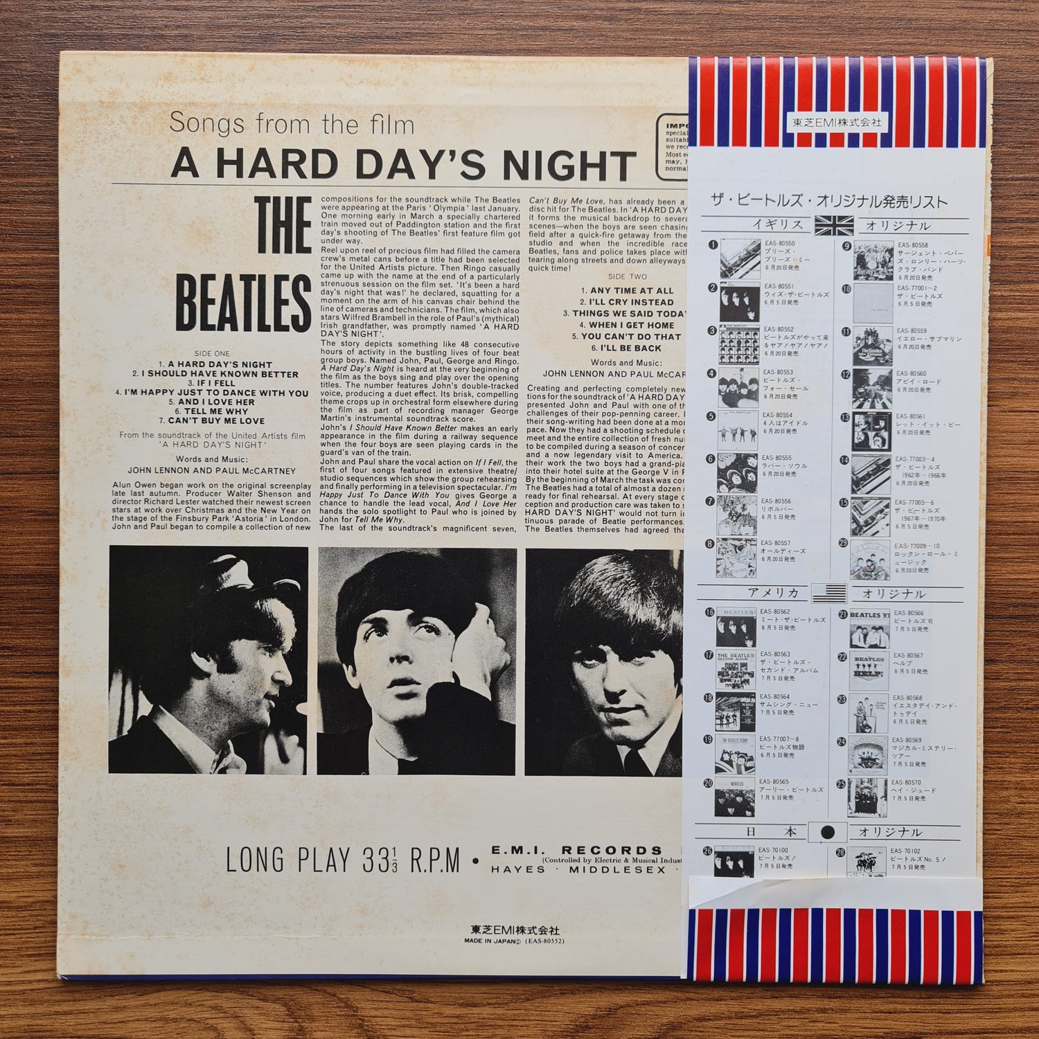 The Beatles – A Hard Day's Night