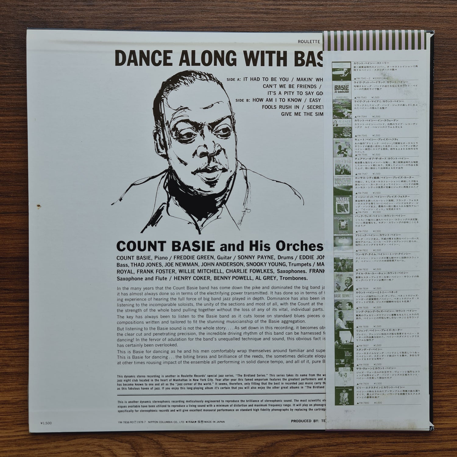 Count Basie And His Orchestra – Dance Along With Basie
