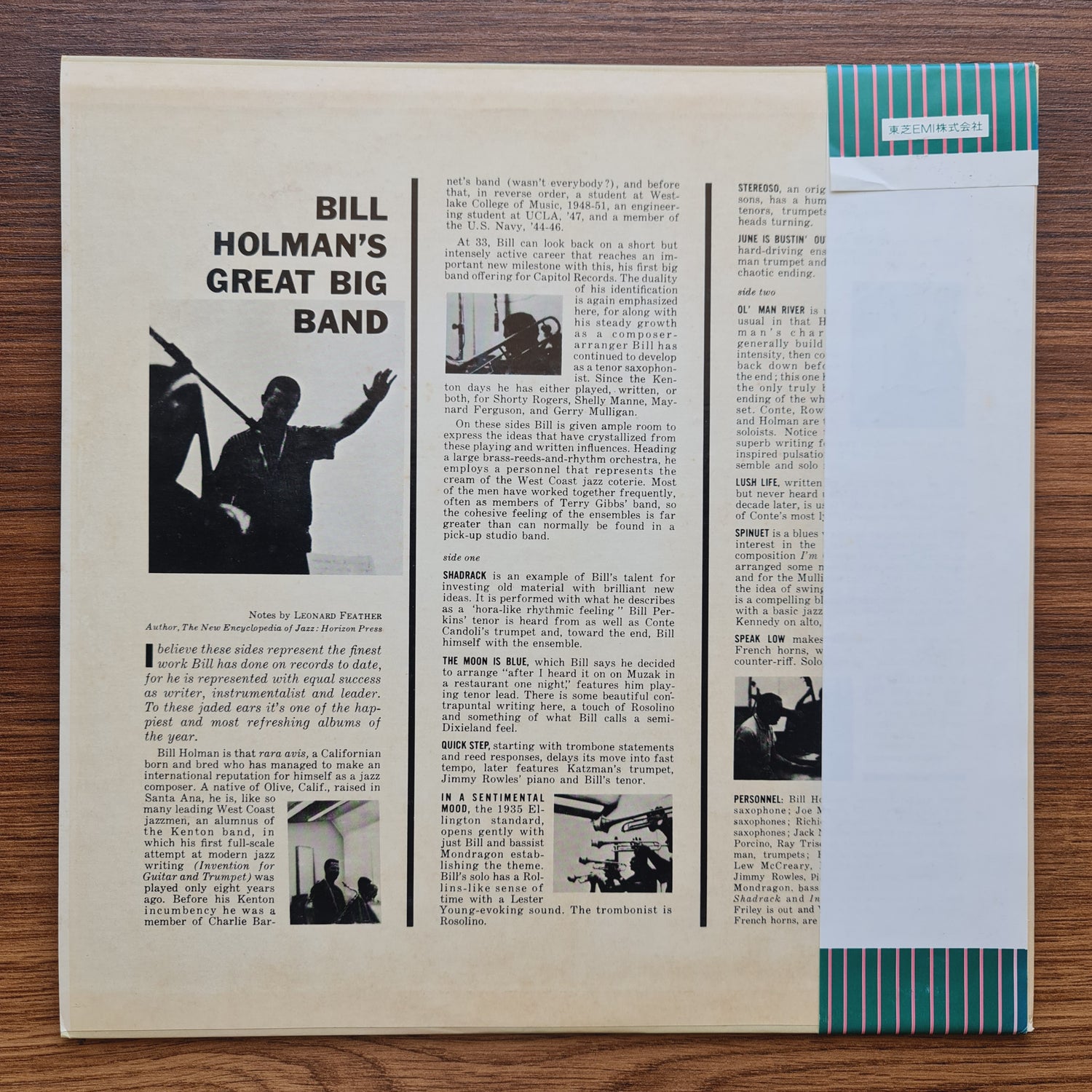 Bill Holman's Great Big Band – Bill Holman's Great Big Band