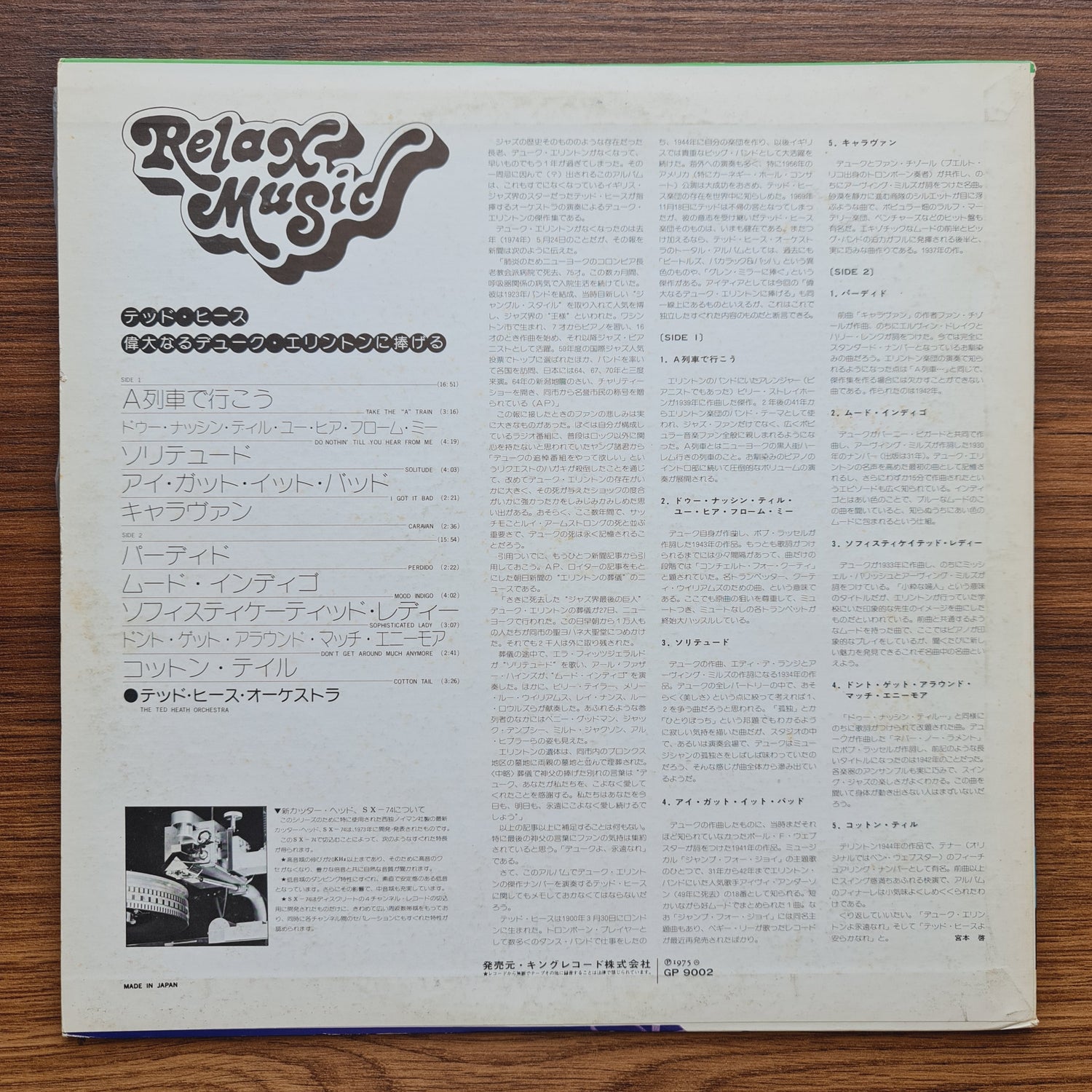Ted Heath – Tribute to the Great Duke Ellington