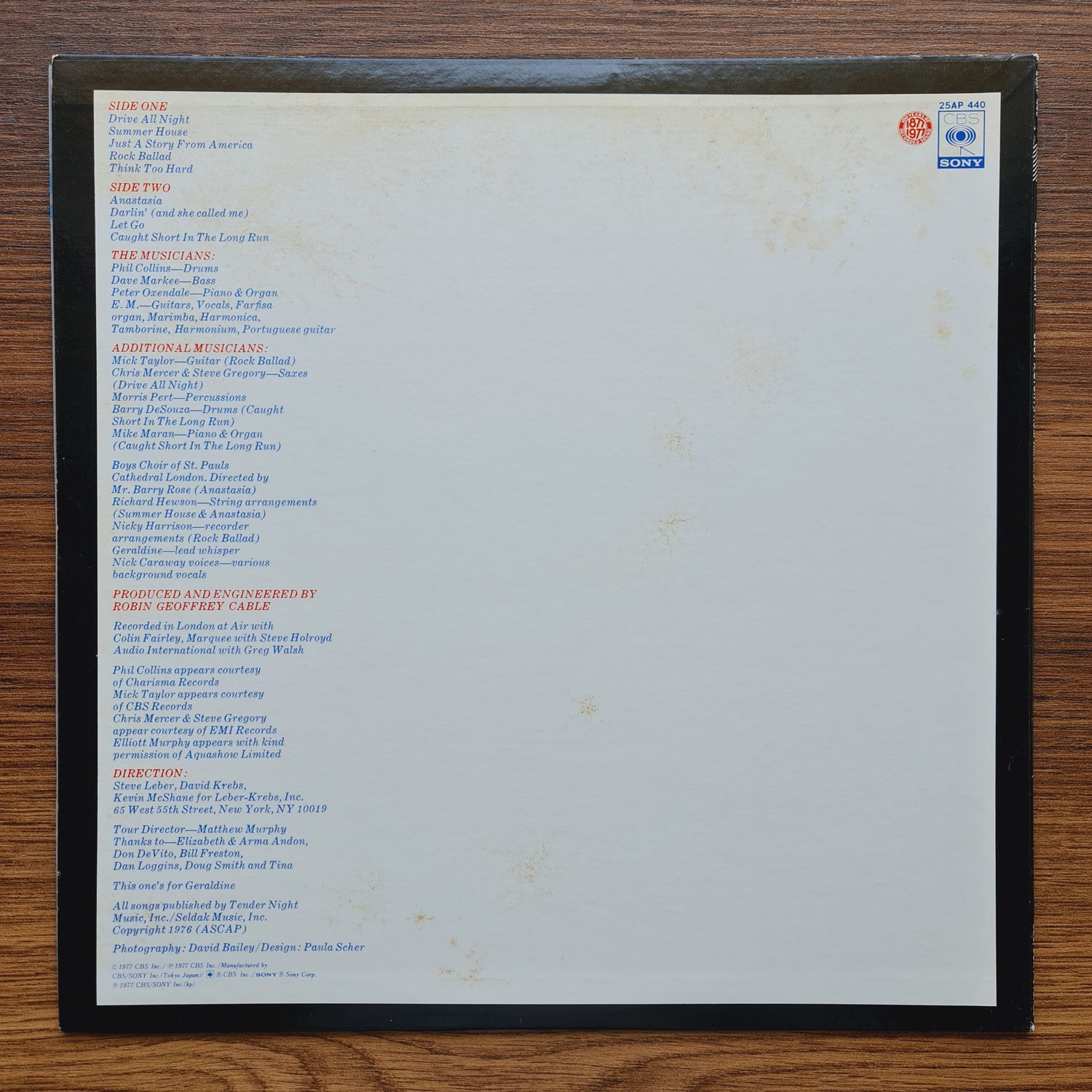 Elliott Murphy – Just A Story From America