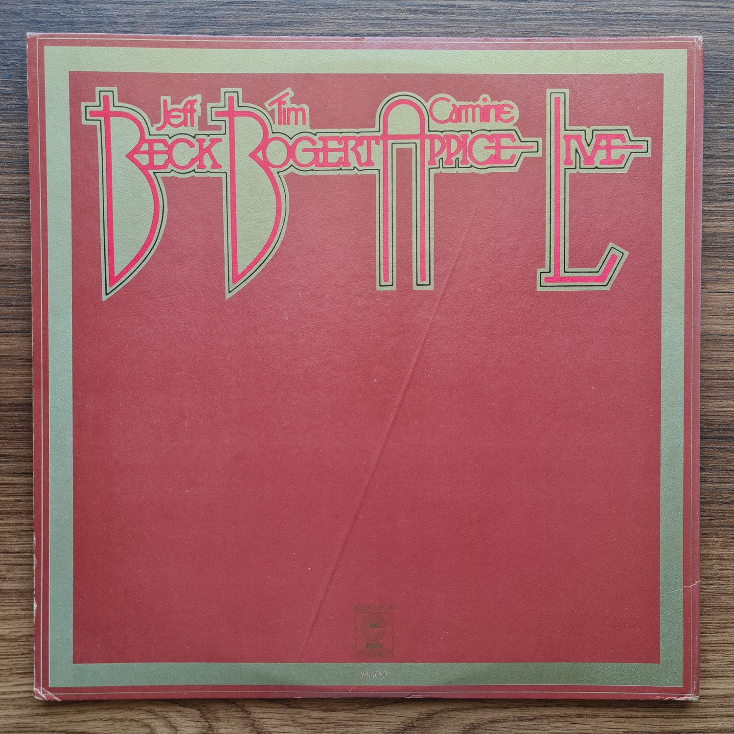 Beck, Bogert & Appice – Beck, Bogert & Appice Live