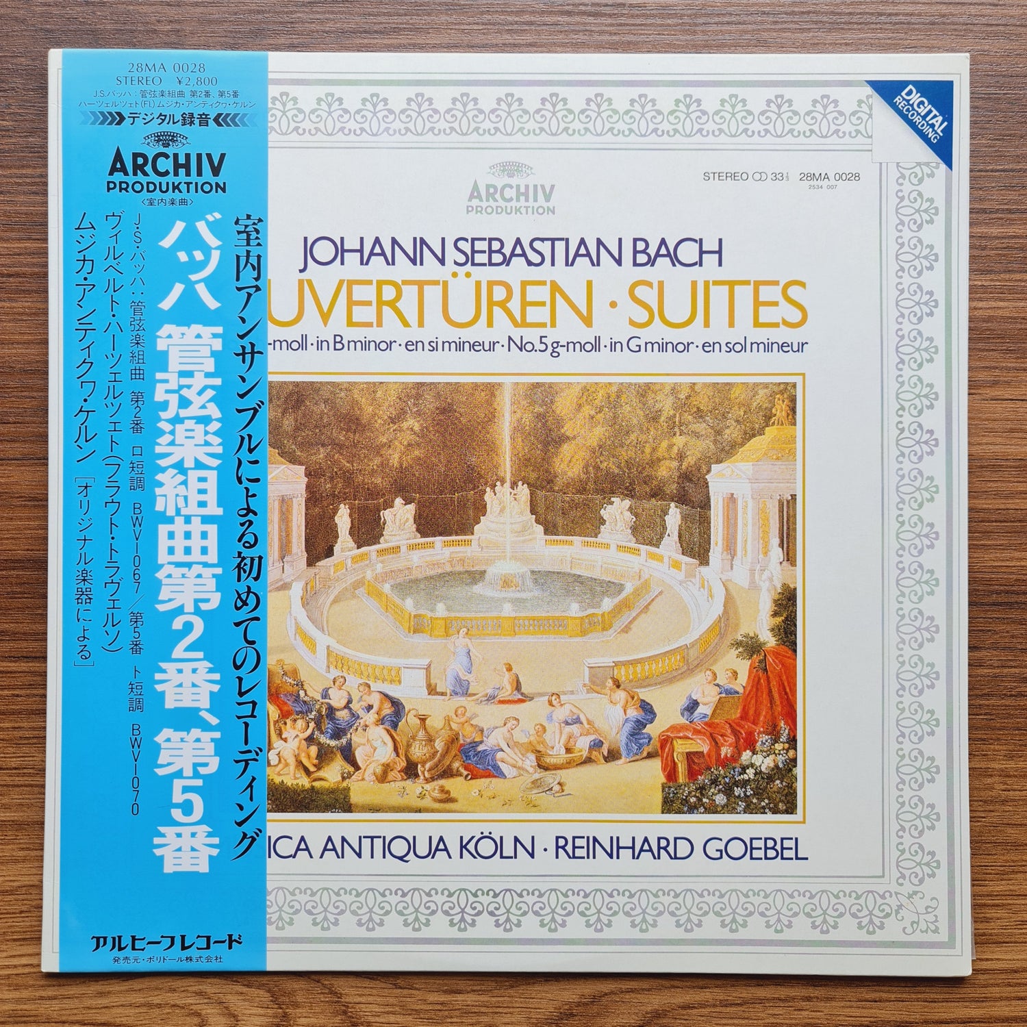 Johann Sebastian Bach, Musica Antiqua Köln, Reinhard Goebel – Ouvertüren-Suites