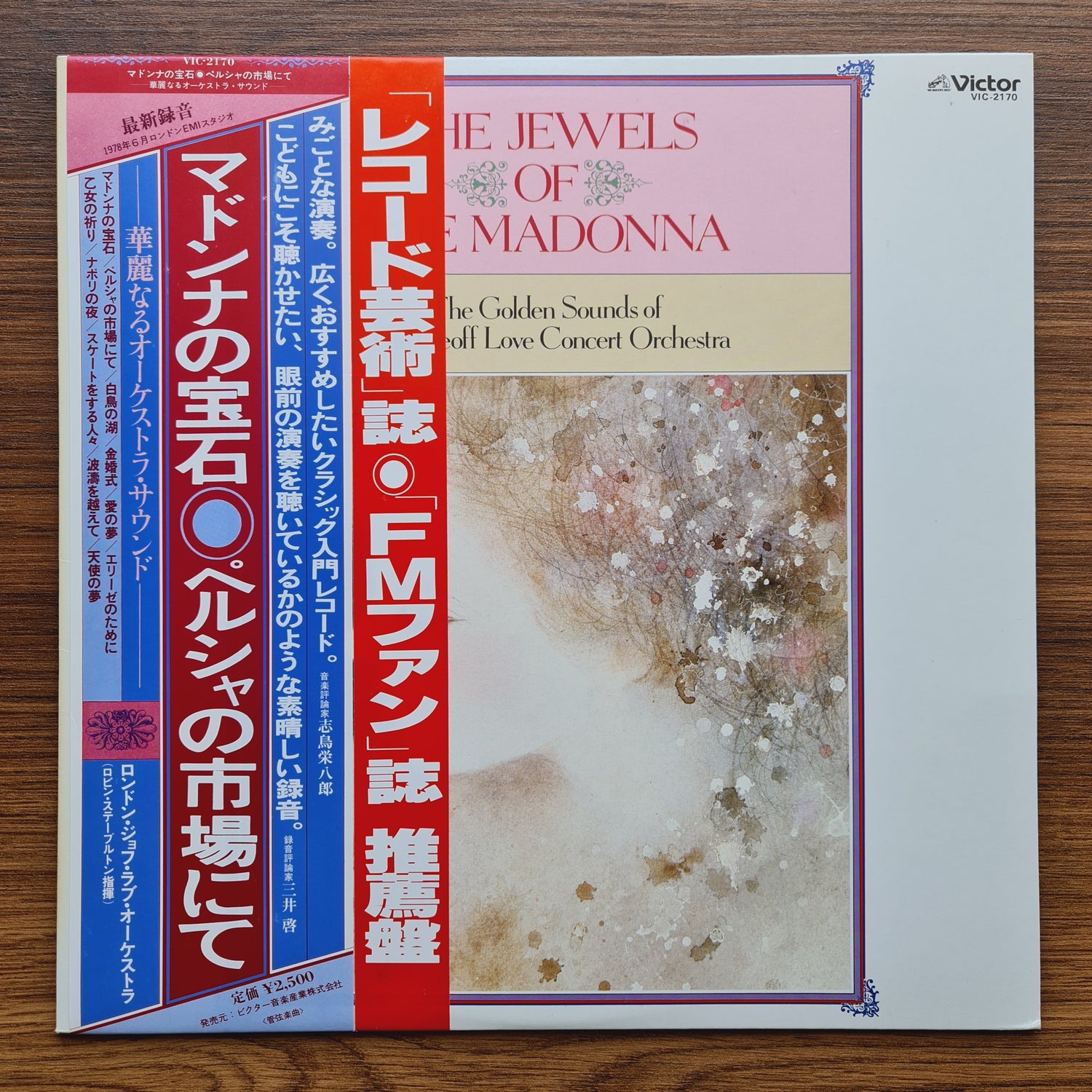 Robin Stapleton Conducts The Geoff Love Concert Orchestra with Solo Pianist Robert Docker – The Jewels Of The Madonna