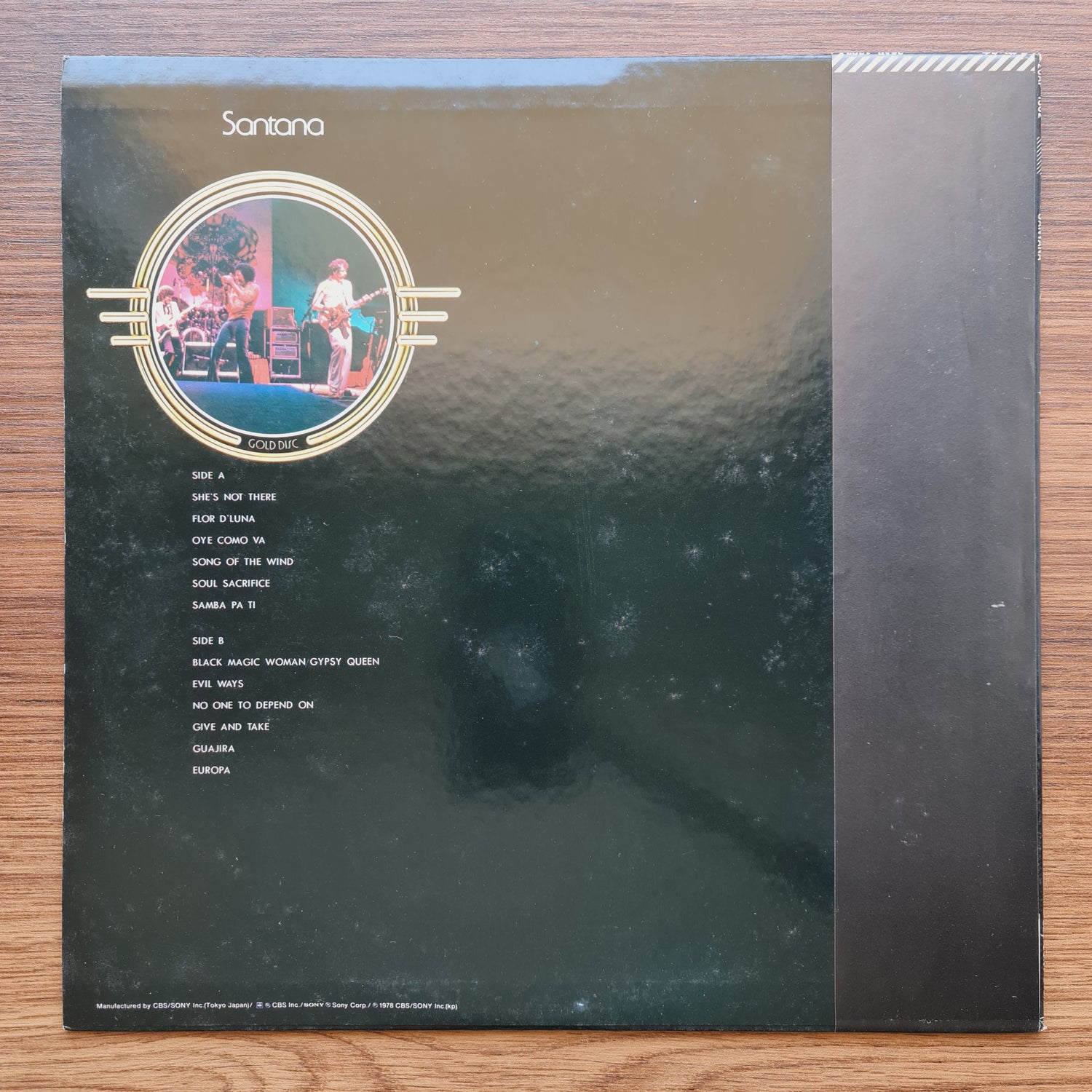 Santana – Gold Disc