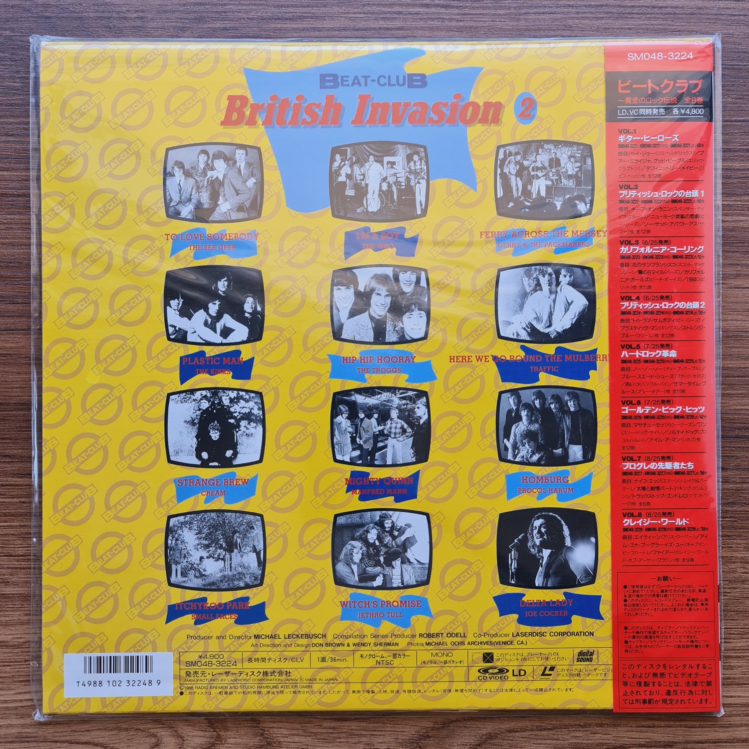 British Invasion Part 2 LaserDisc