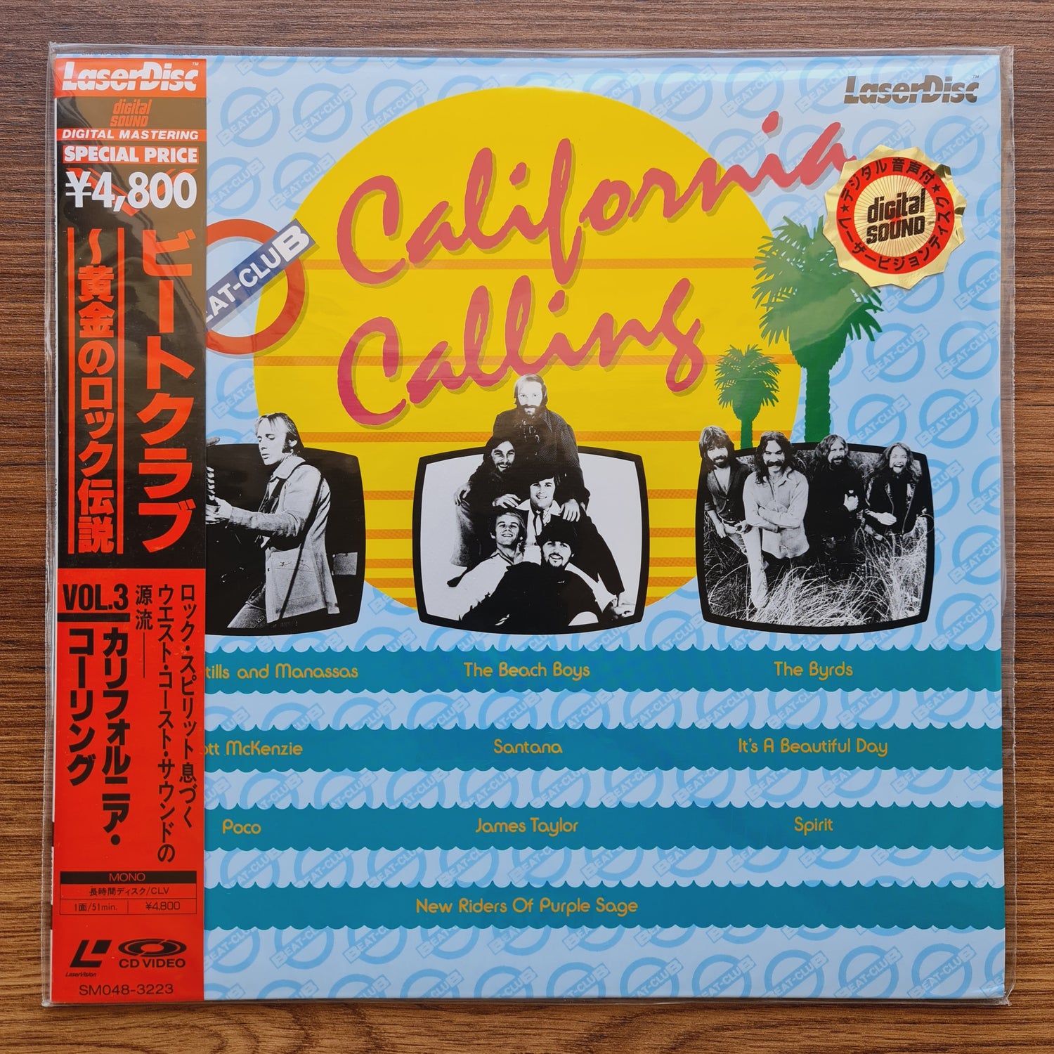 Beat Club - California Calling LaserDisc