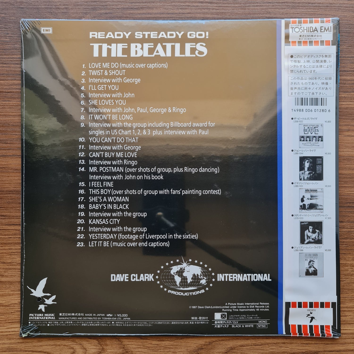 The Beatles – Ready Steady Go! LaserDisc