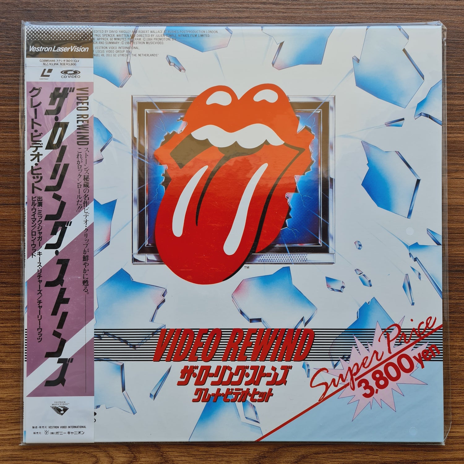 The Rolling Stones – Video Rewind - Great Video Hits LaserDisc