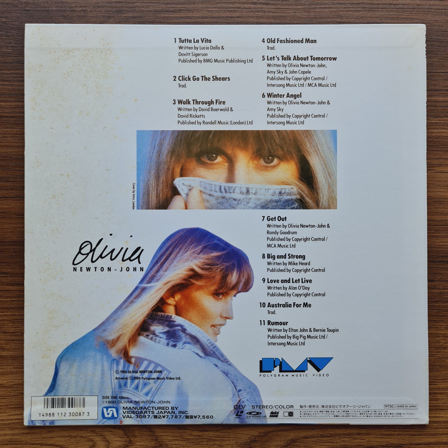 Olivia Newton-John – Down Under LaserDisc