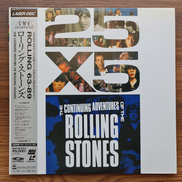 Rolling Stones – Rolling 63-89 LaserDisc