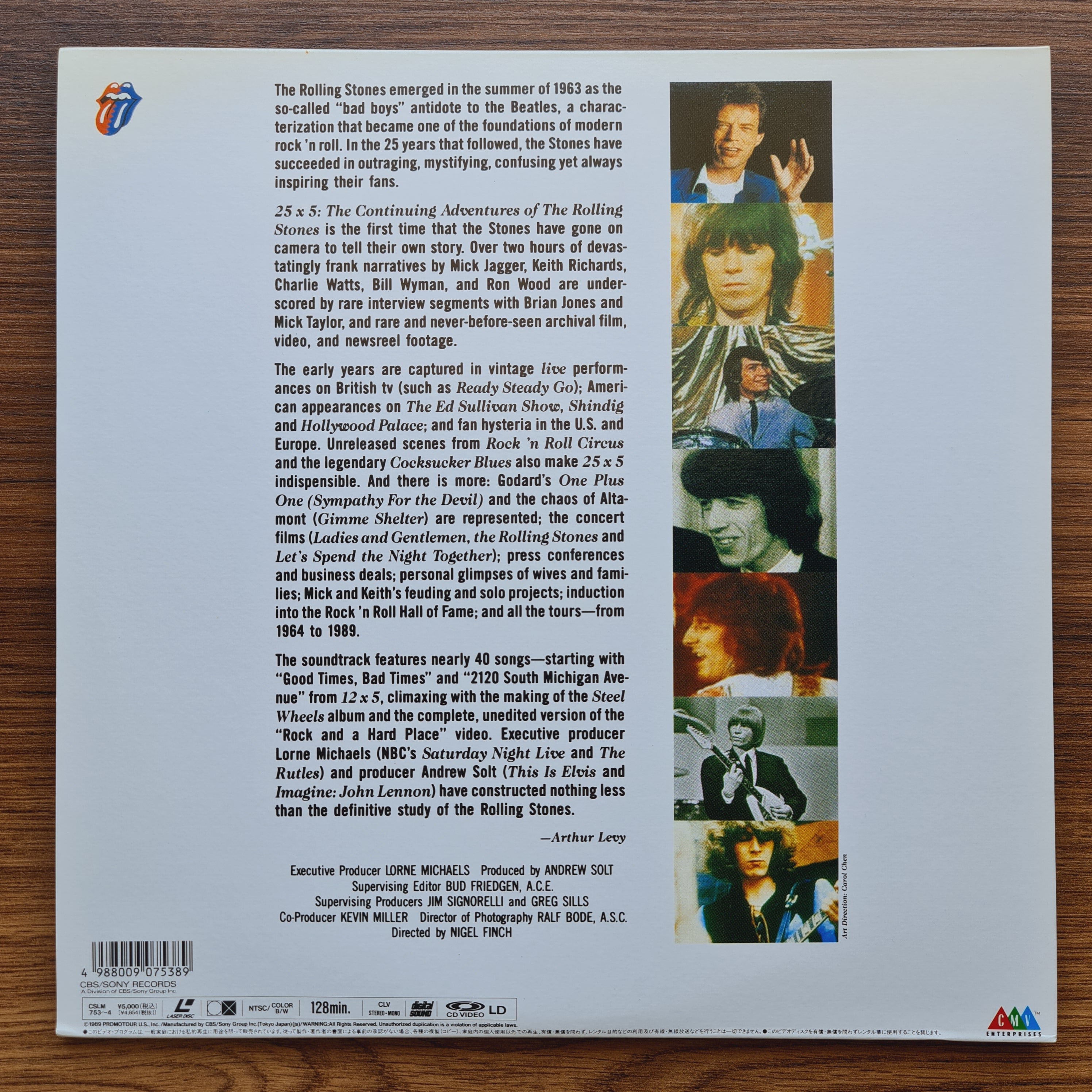 『ＴＨＥ ＲＯＬＬＩＮＧ ＳＴＯＮＥＳ／Ｒｏｌｌｉｎｇ ６３〜８９』【新品・ＬＤ Amazon.co.jp: ROLLING 63-89 [Laser Disc] : ザ・ローリング