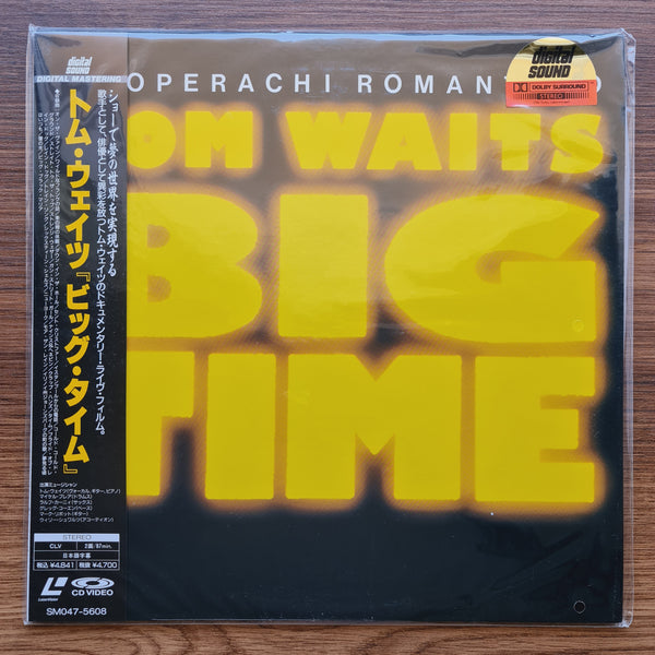 Tom Waits – Big Time LaserDisc