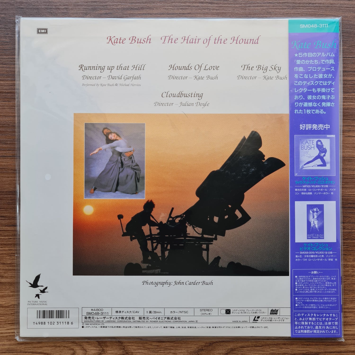 Kate Bush – The Hair Of The Hound LaserDisc