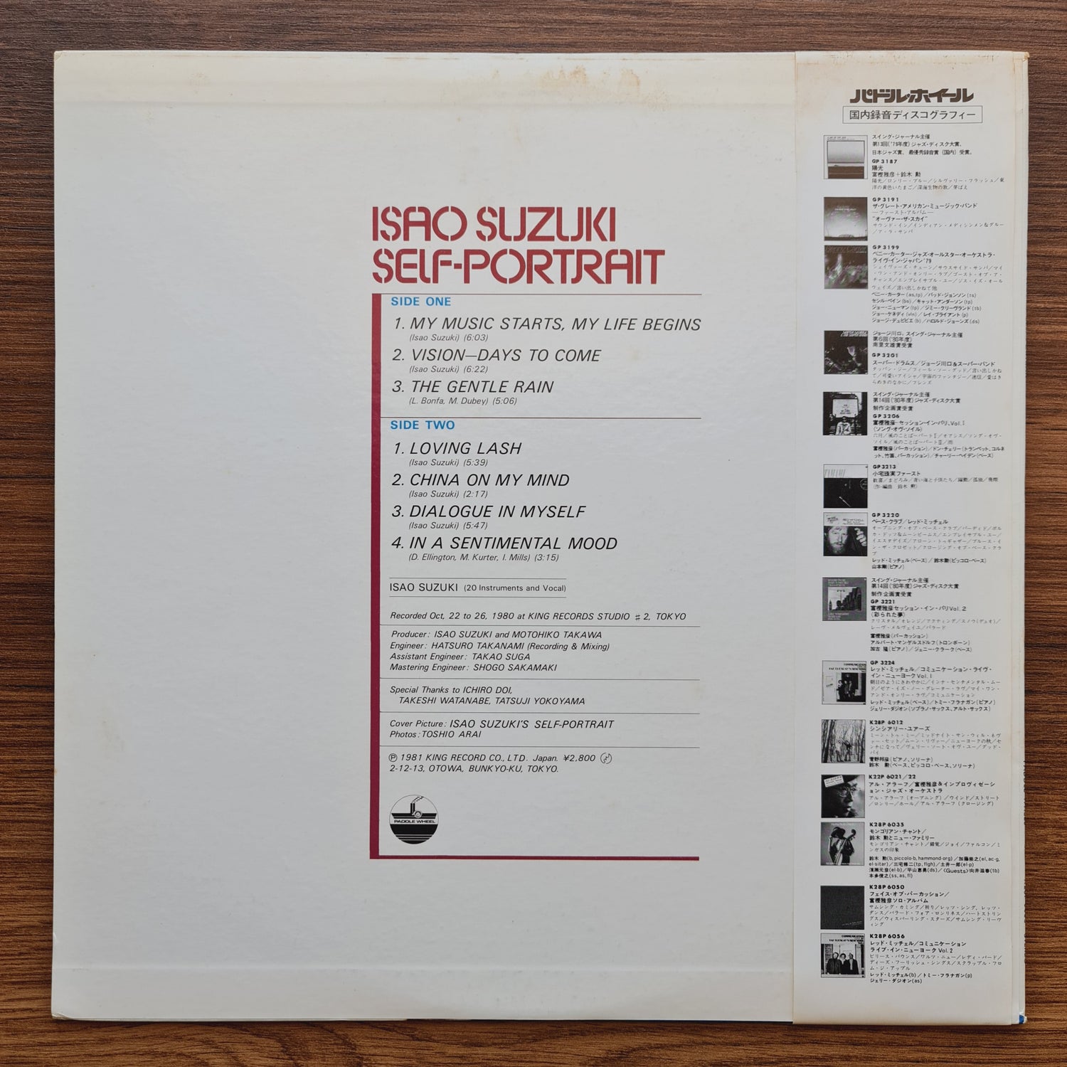 Isao Suzuki – Self-Portrait